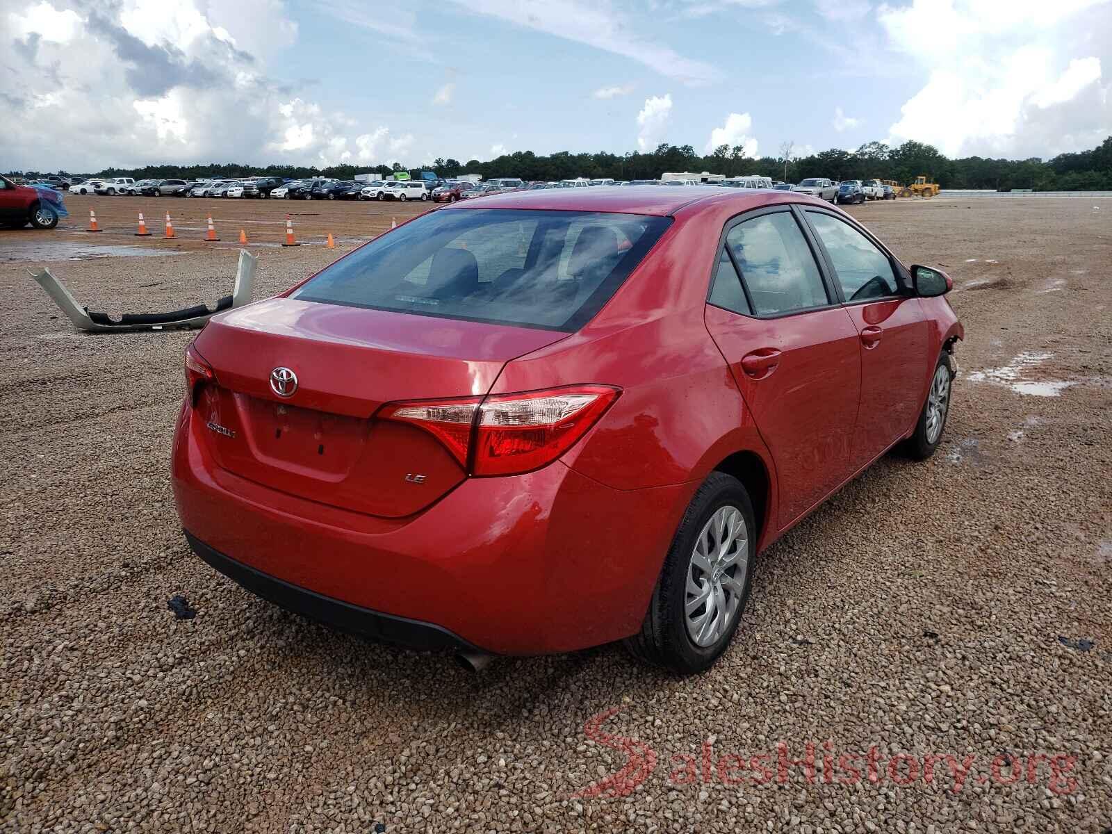 2T1BURHE6KC183284 2019 TOYOTA COROLLA