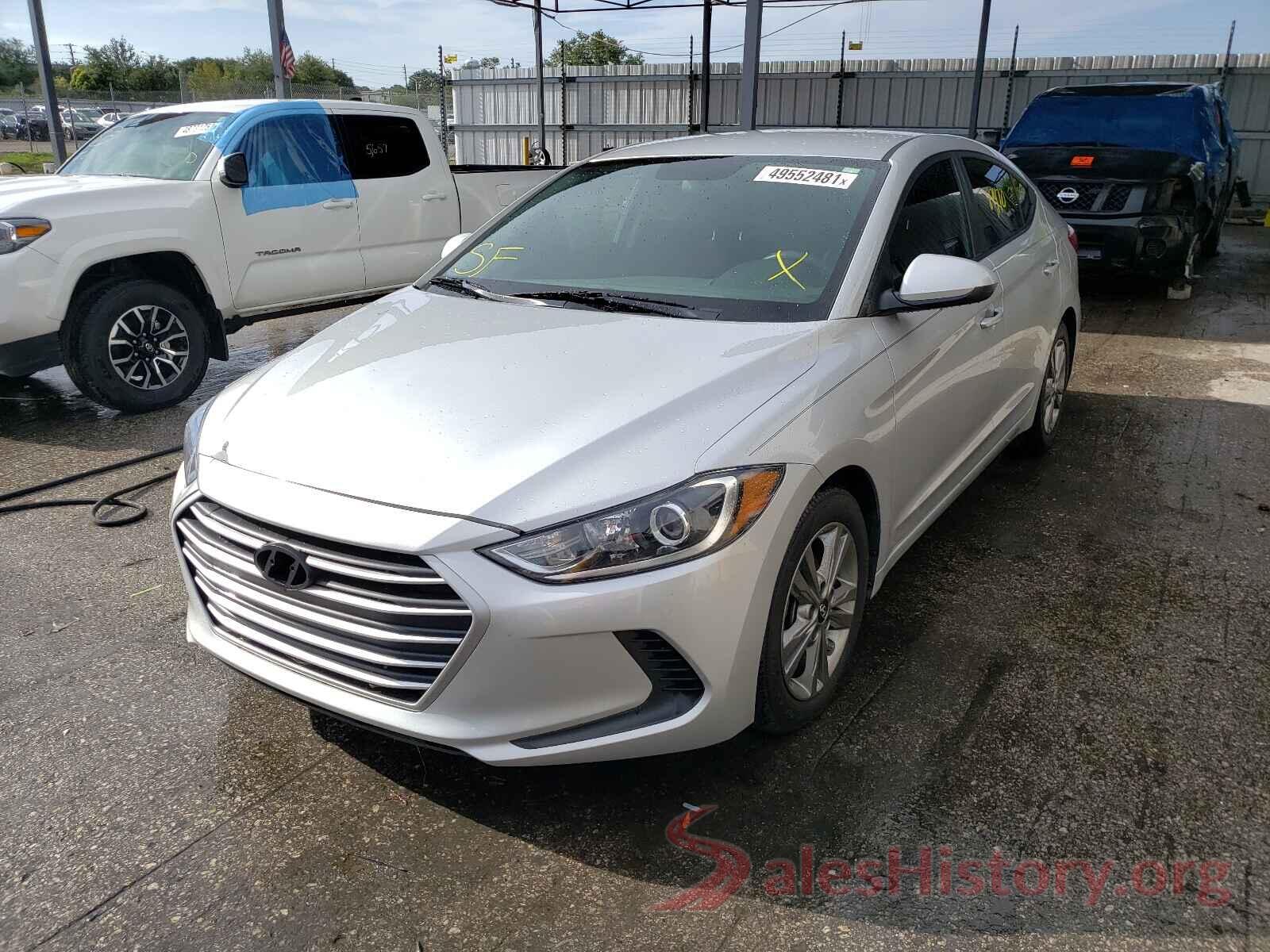 5NPD84LF0JH344708 2018 HYUNDAI ELANTRA