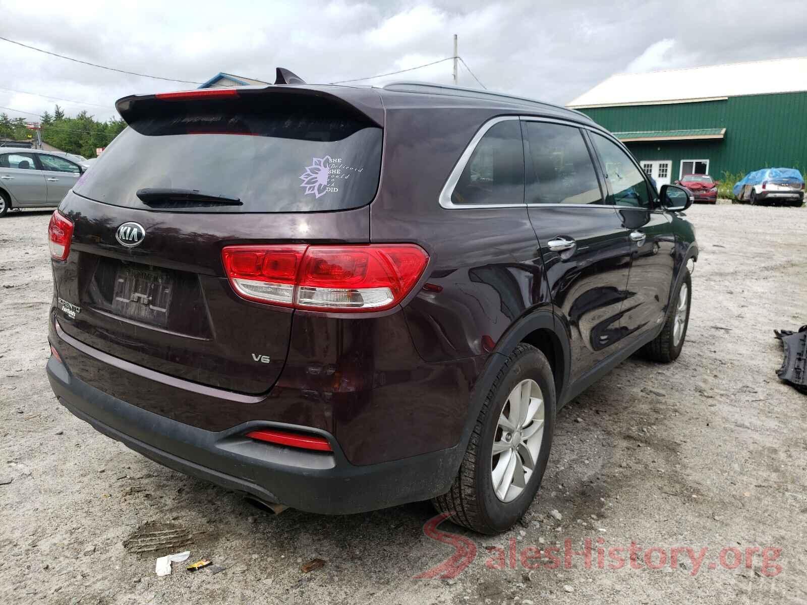 5XYPGDA54GG003368 2016 KIA SORENTO