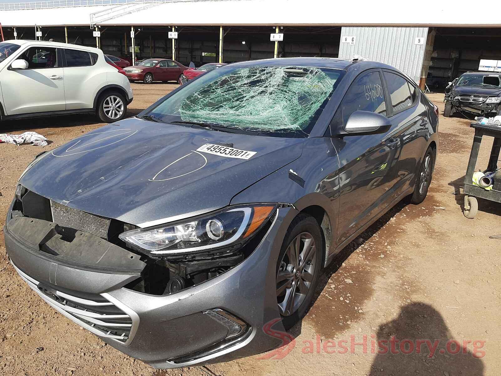 KMHD84LF8JU610025 2018 HYUNDAI ELANTRA