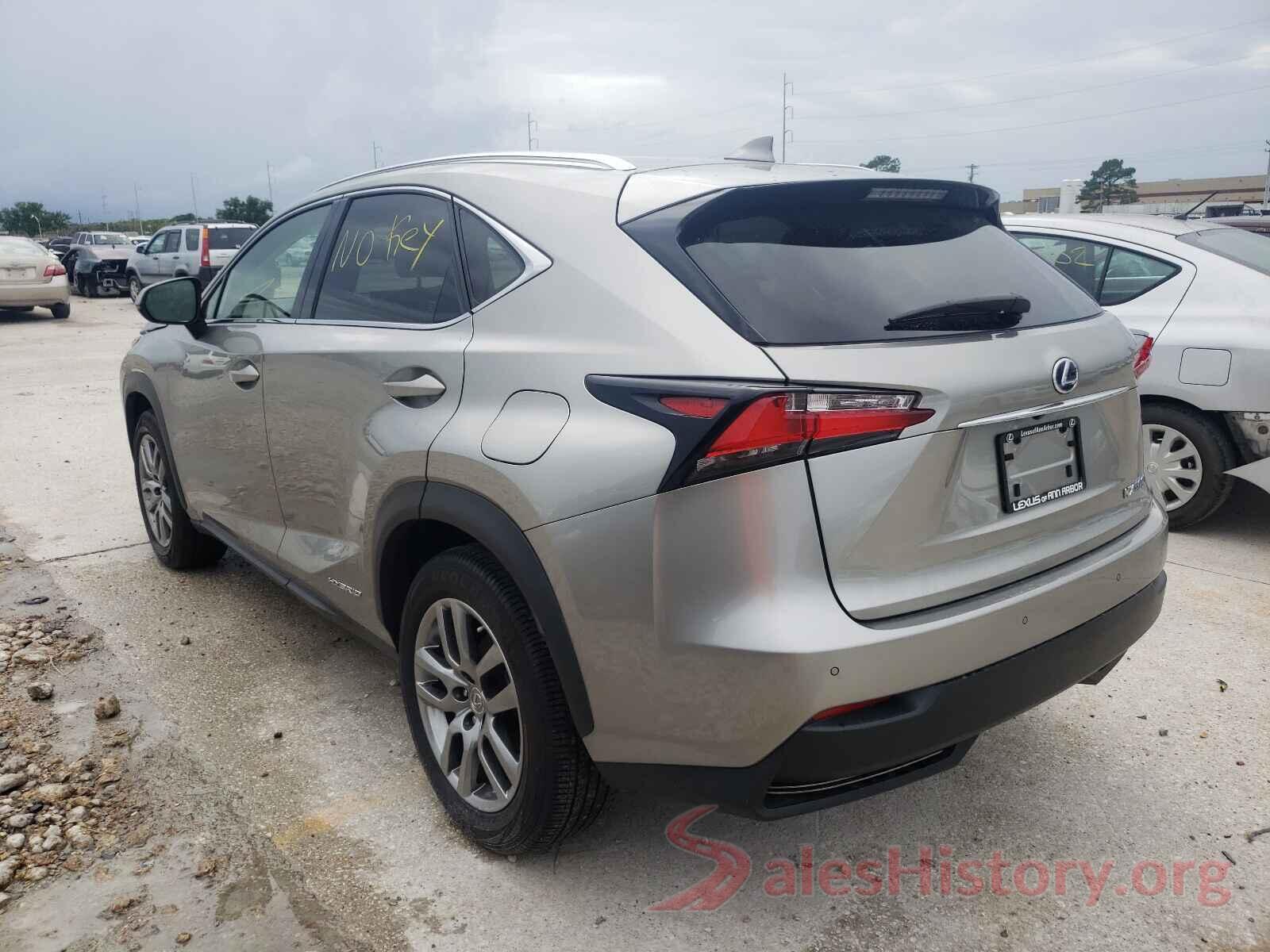 JTJBJRBZ9G2048954 2016 LEXUS NX