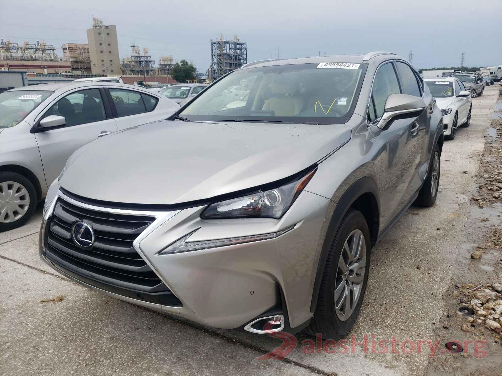 JTJBJRBZ9G2048954 2016 LEXUS NX