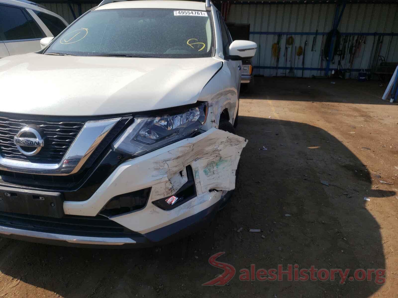 5N1AT2MV1HC770596 2017 NISSAN ROGUE