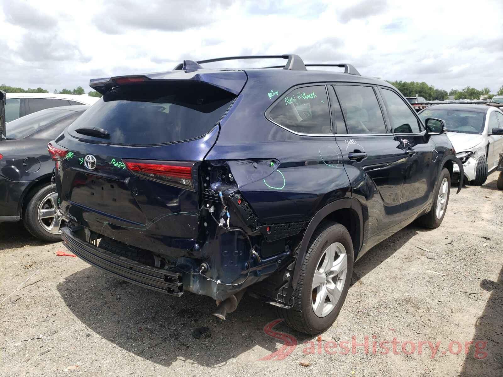 5TDCZRAH4LS002024 2020 TOYOTA HIGHLANDER