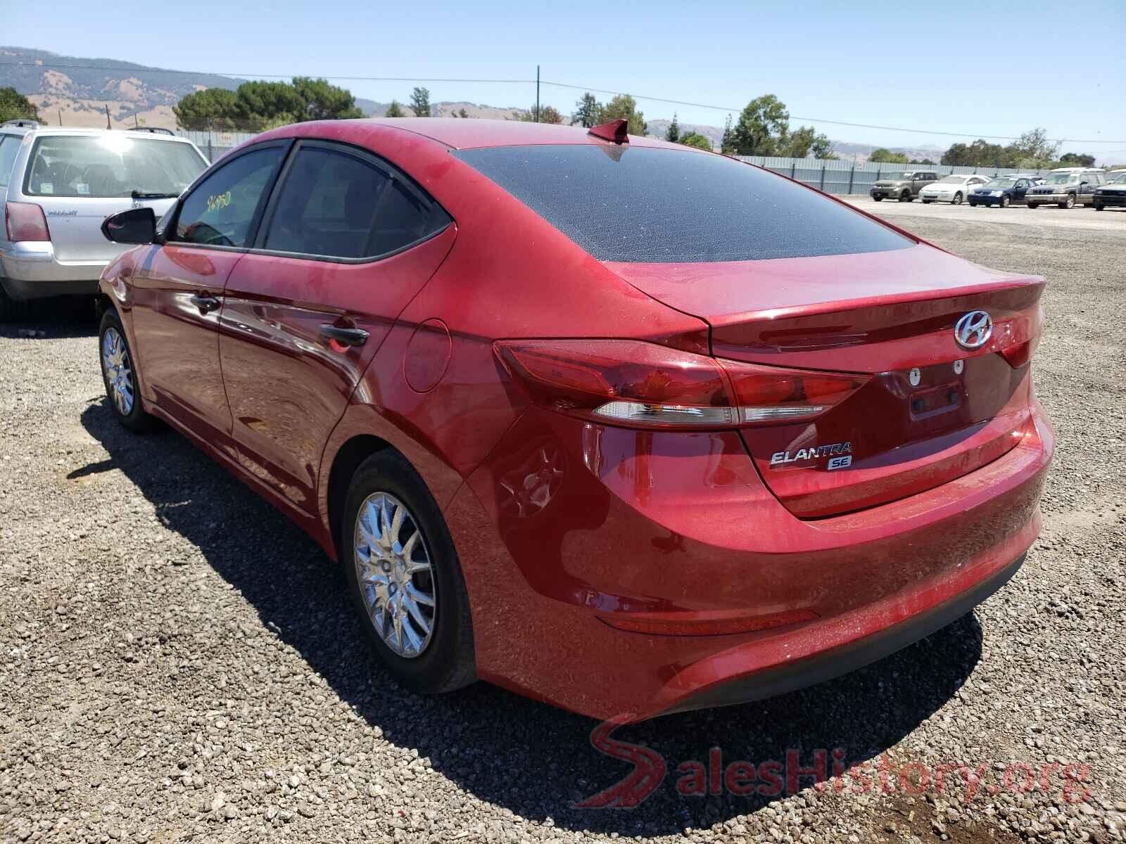 KMHD74LF5HU086152 2017 HYUNDAI ELANTRA