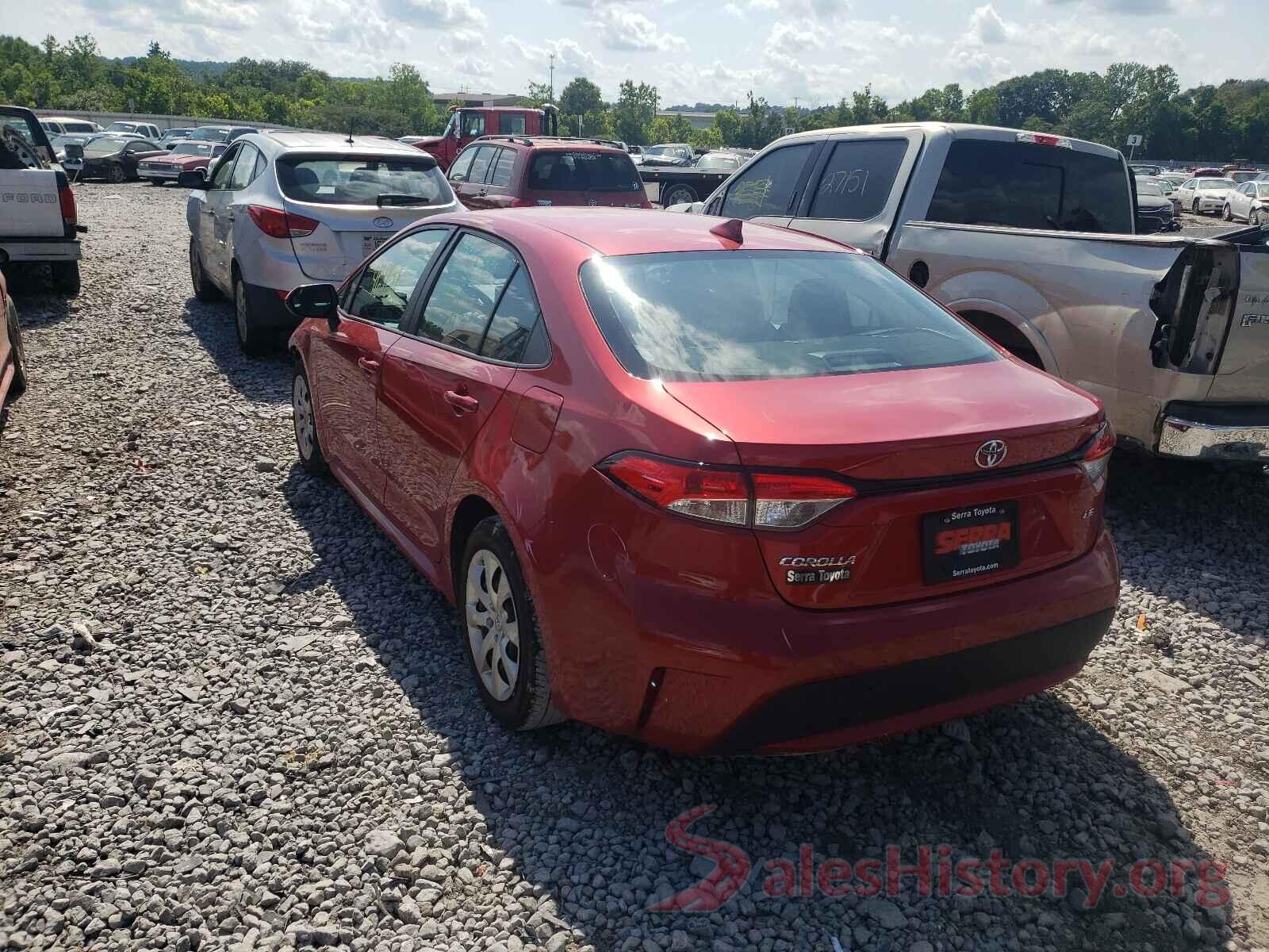 5YFEPRAE0LP043571 2020 TOYOTA COROLLA