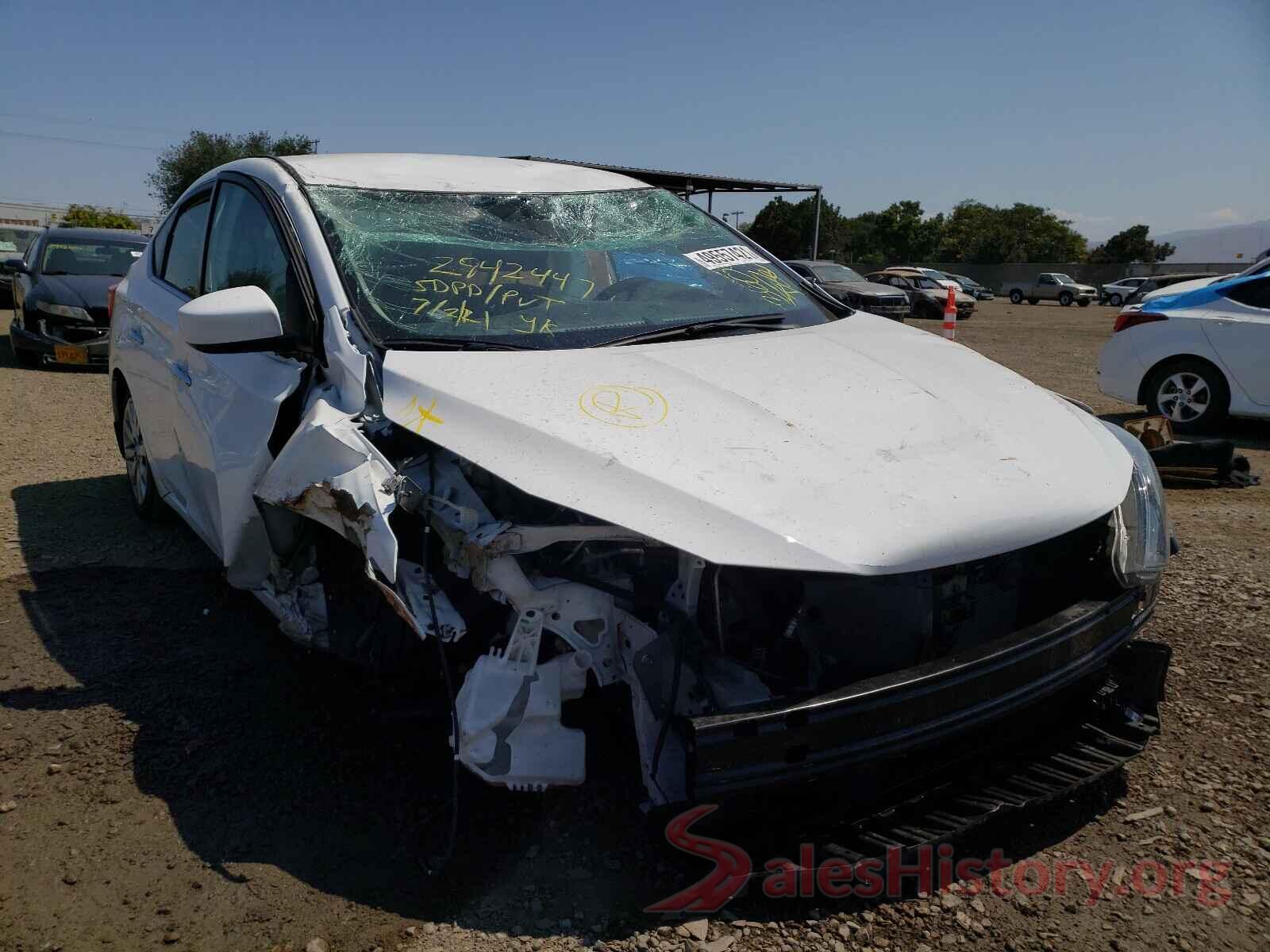 3N1AB7AP5KY402367 2019 NISSAN SENTRA