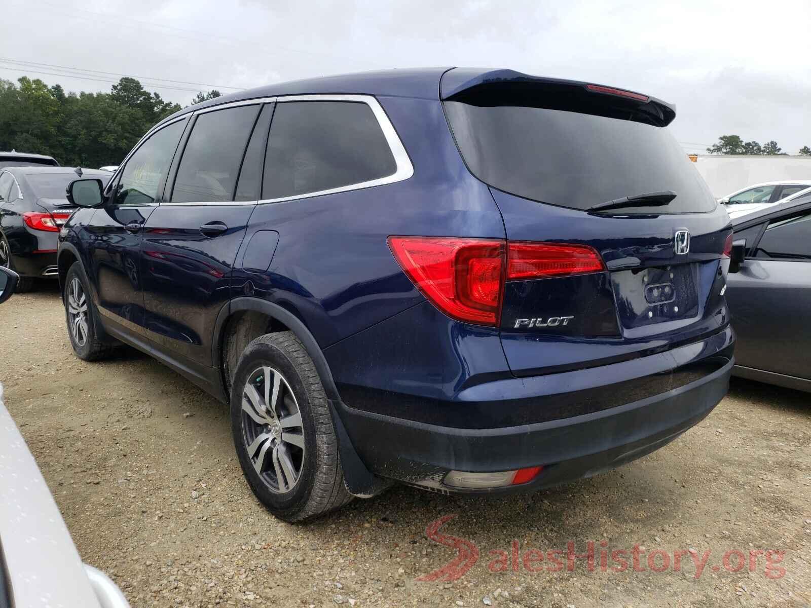 5FNYF6H58GB089722 2016 HONDA PILOT