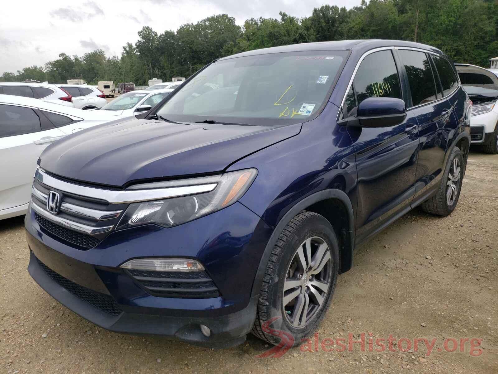 5FNYF6H58GB089722 2016 HONDA PILOT