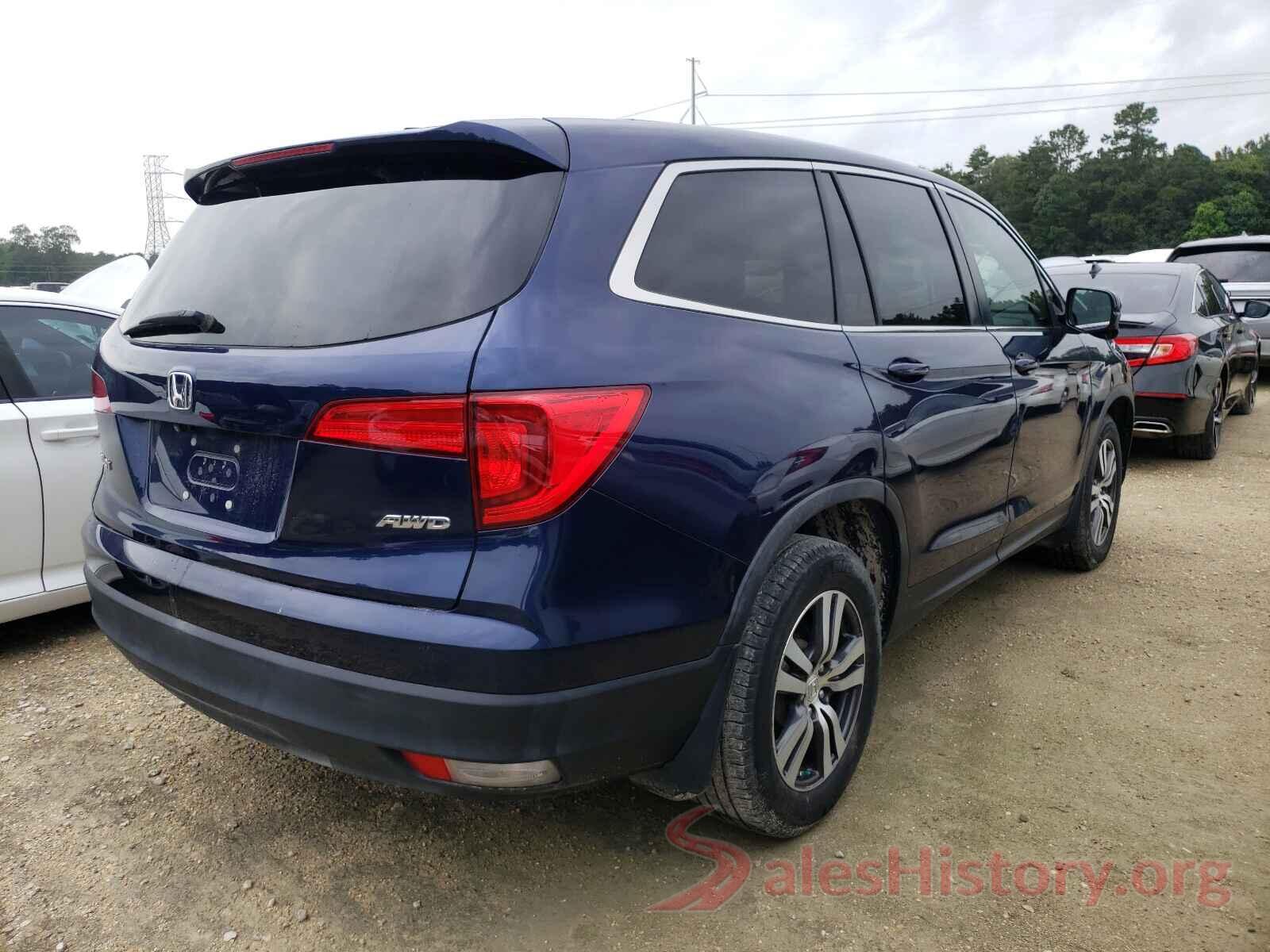 5FNYF6H58GB089722 2016 HONDA PILOT