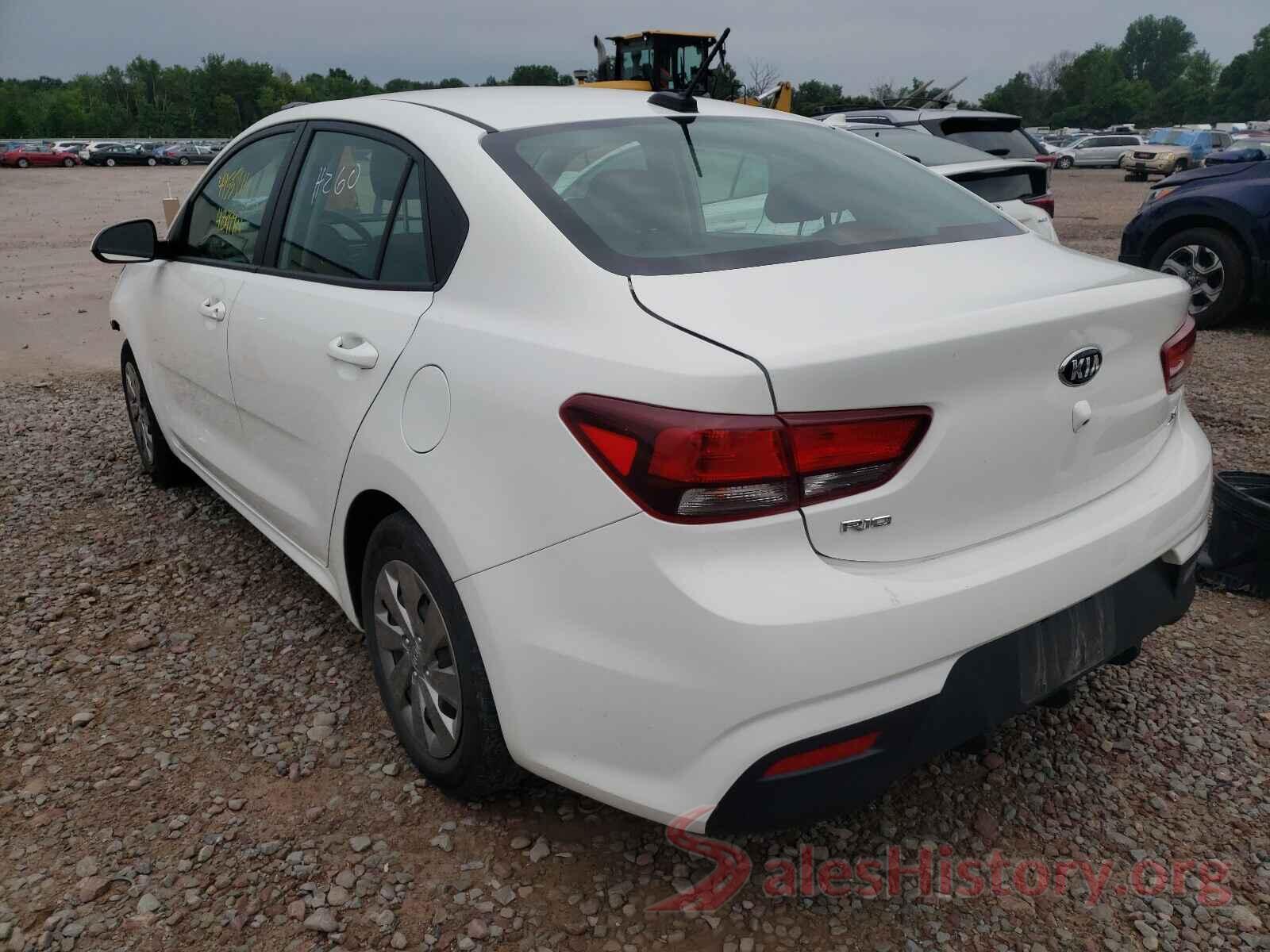 3KPA24ABXKE158667 2019 KIA RIO