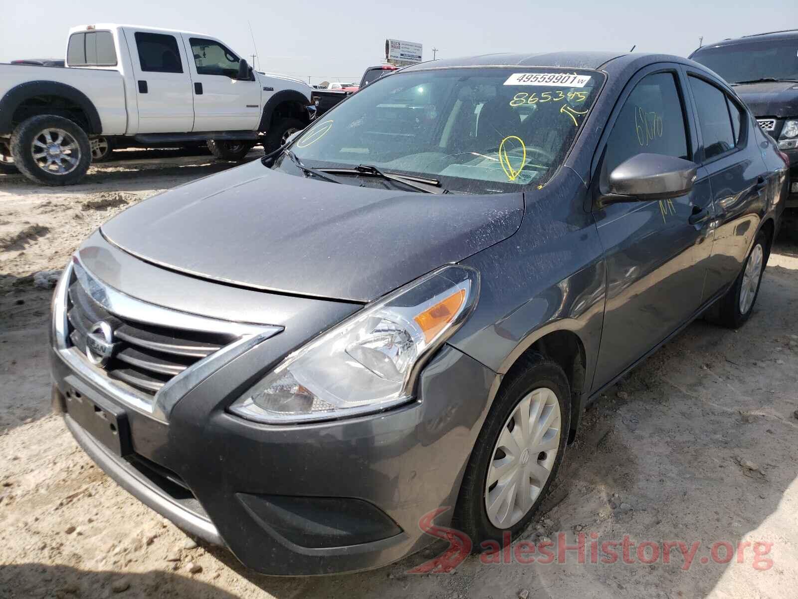 3N1CN7AP2GL865345 2016 NISSAN VERSA