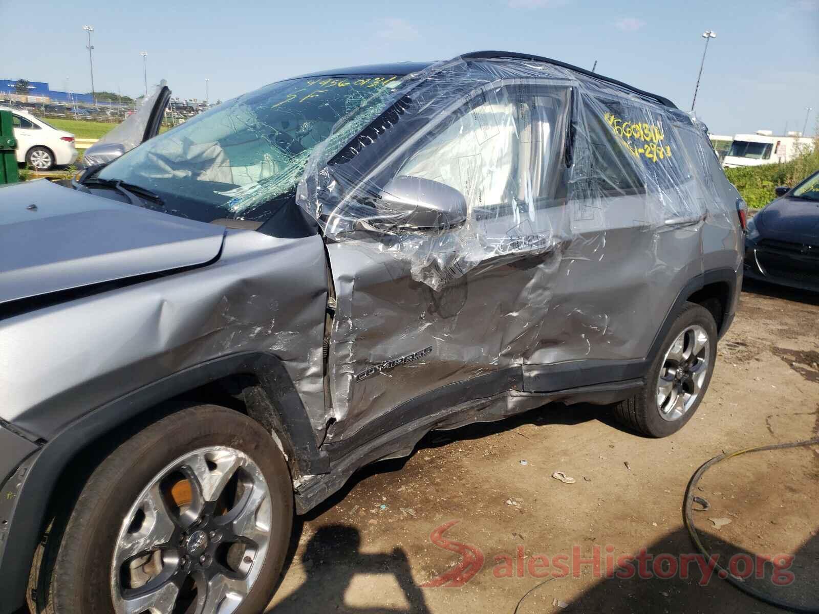 3C4NJDCB0KT639881 2019 JEEP COMPASS