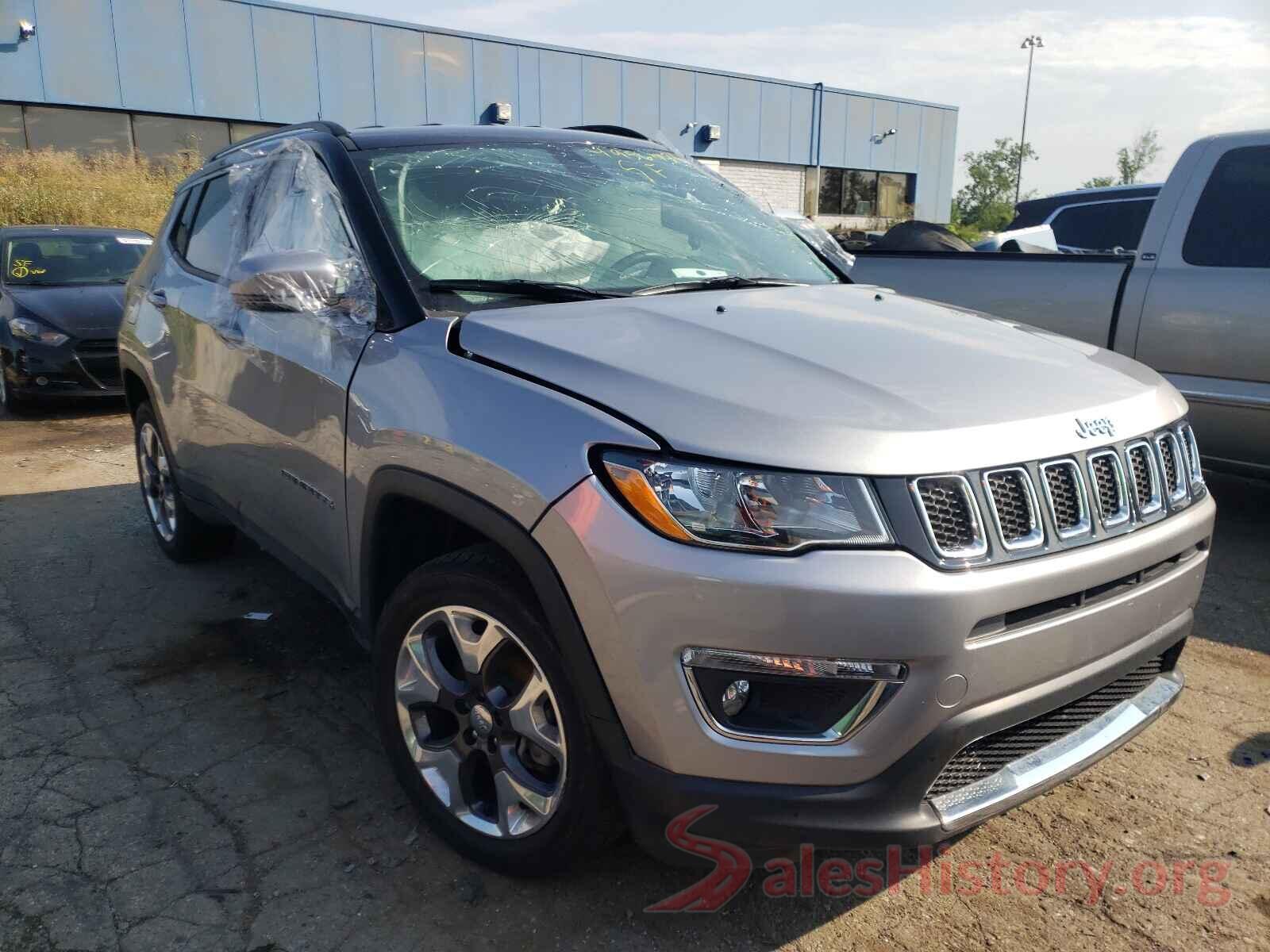 3C4NJDCB0KT639881 2019 JEEP COMPASS