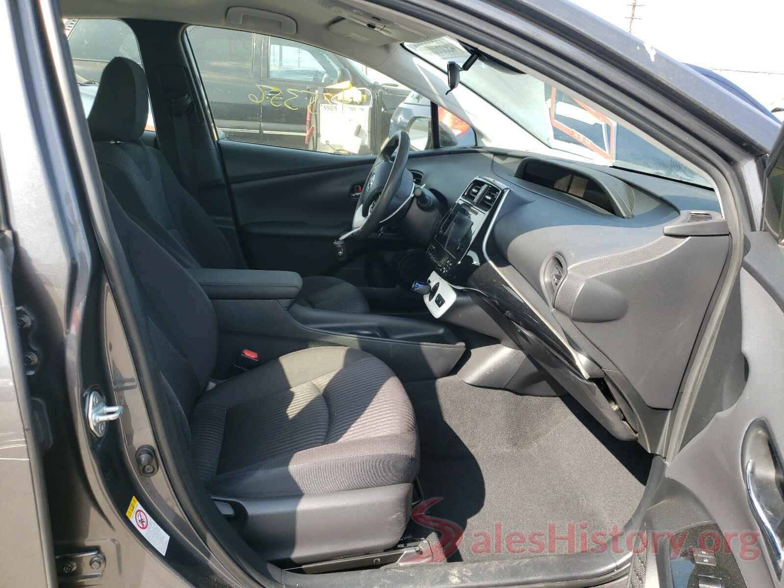 JTDKBRFU2H3056839 2017 TOYOTA PRIUS