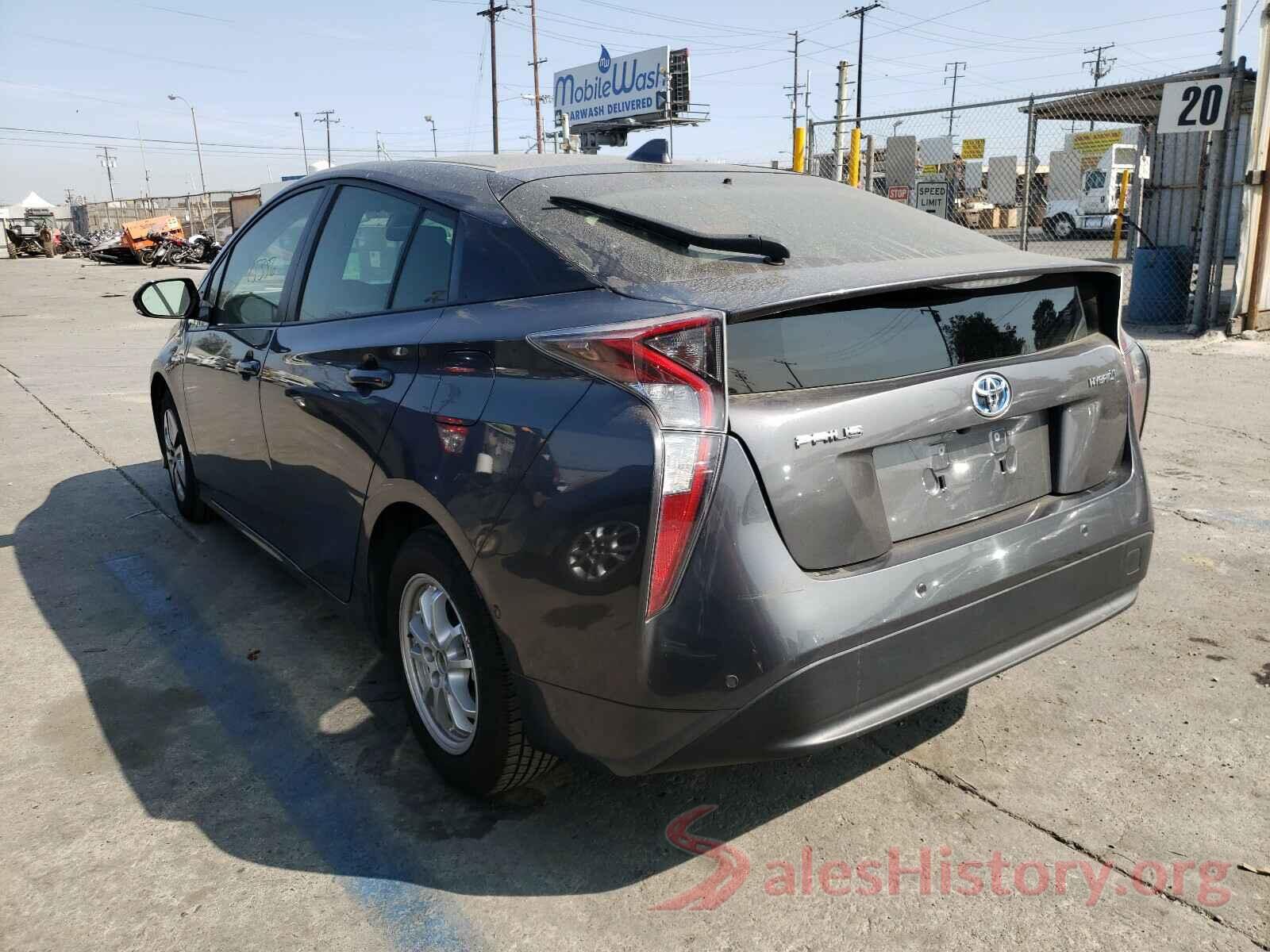 JTDKBRFU2H3056839 2017 TOYOTA PRIUS