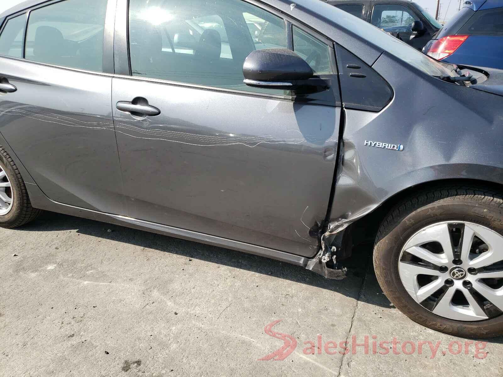 JTDKBRFU2H3056839 2017 TOYOTA PRIUS