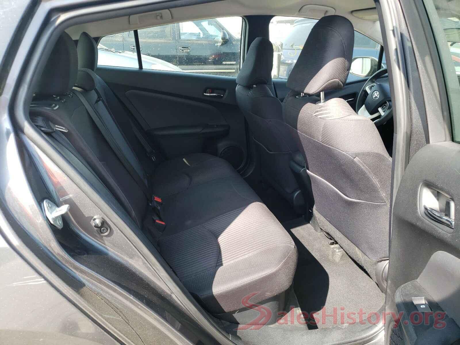 JTDKBRFU2H3056839 2017 TOYOTA PRIUS