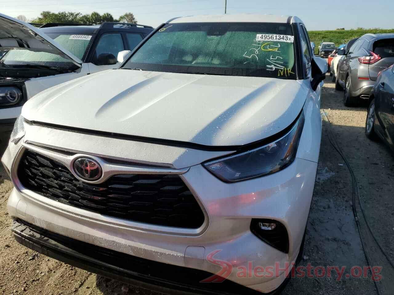 5TDZZRAH5NS115218 2022 TOYOTA HIGHLANDER