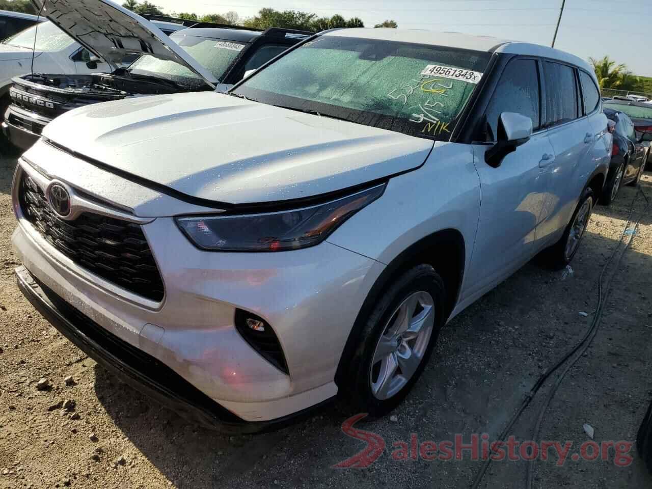 5TDZZRAH5NS115218 2022 TOYOTA HIGHLANDER