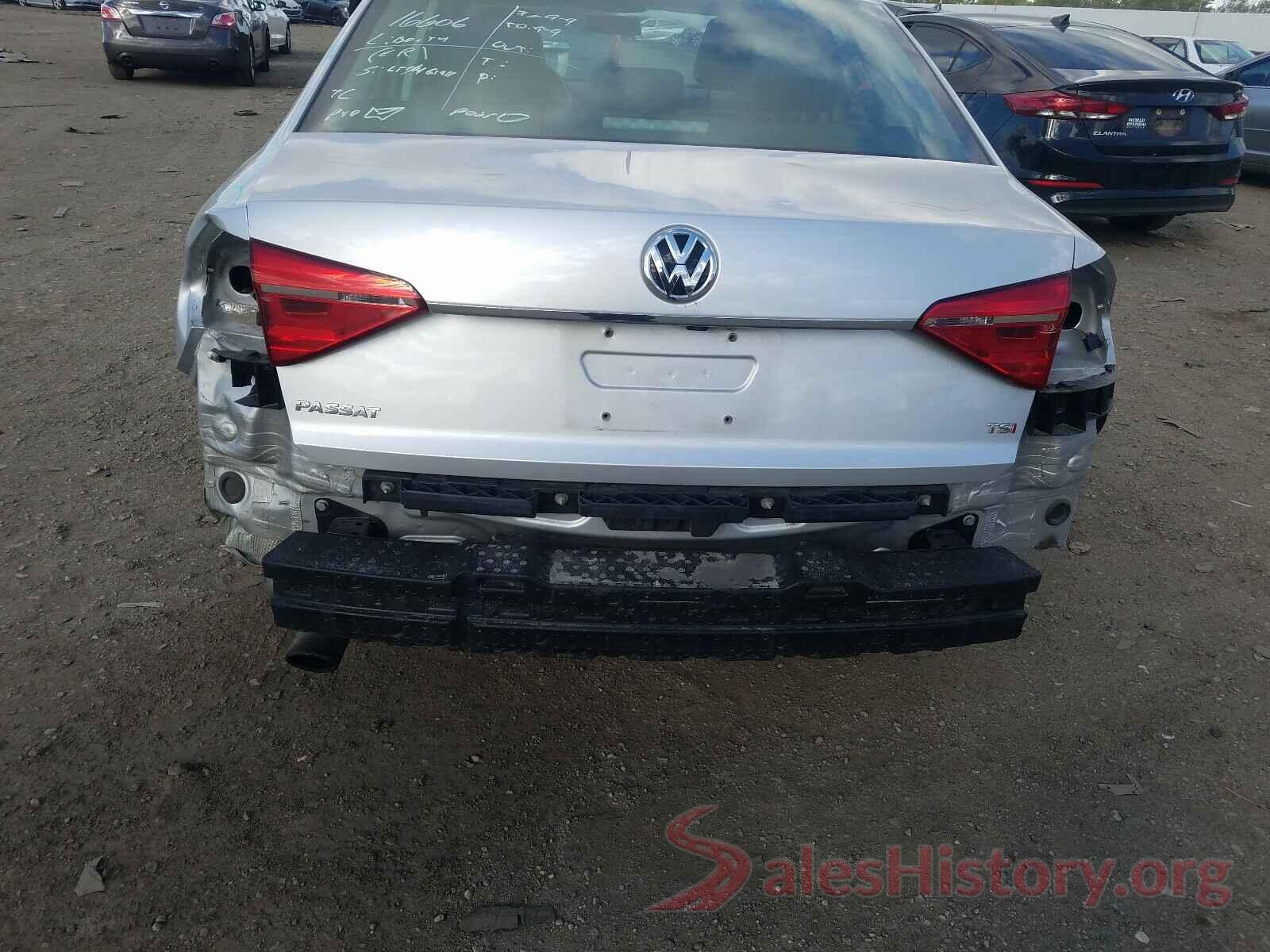 1VWAT7A39GC041536 2016 VOLKSWAGEN PASSAT