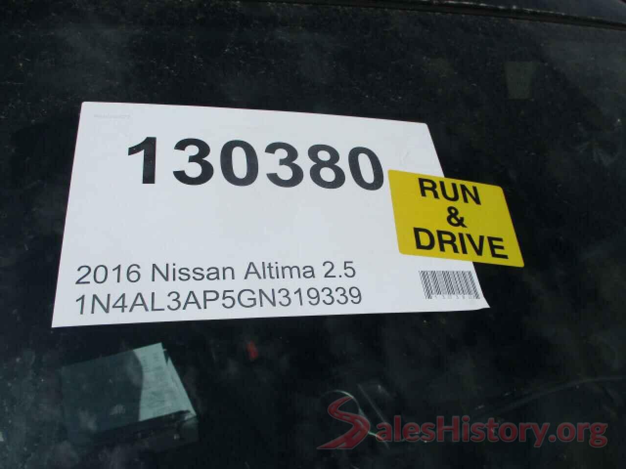 1N4AL3AP5GN319339 2016 NISSAN ALTIMA