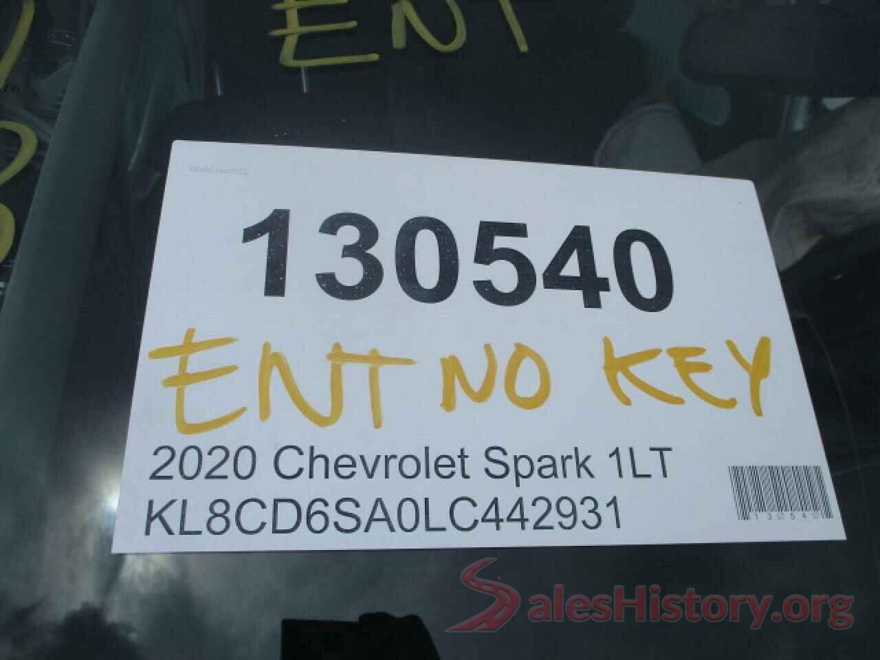 KL8CD6SA0LC442931 2020 CHEVROLET SPARK