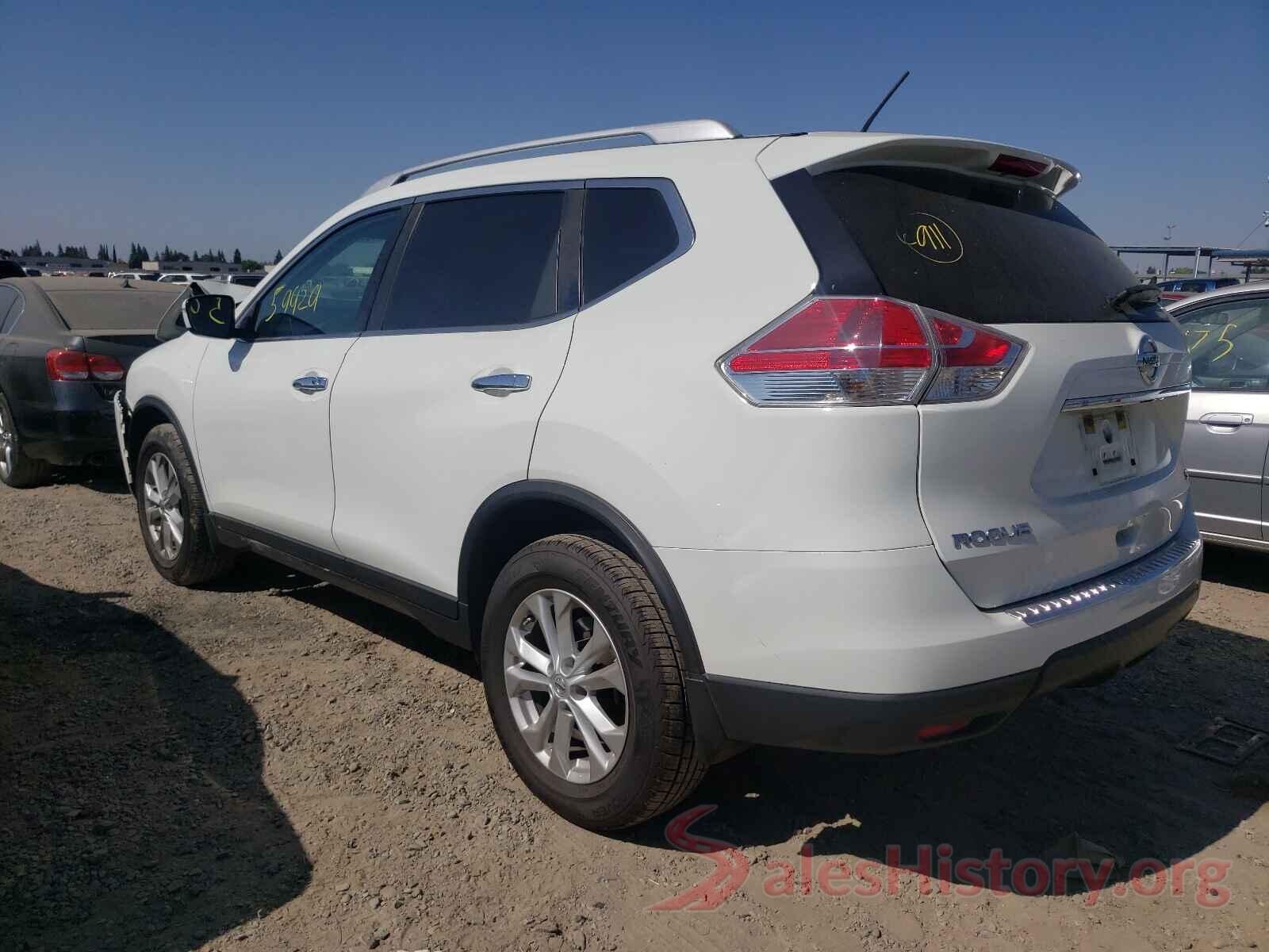 KNMAT2MTXGP634770 2016 NISSAN ROGUE