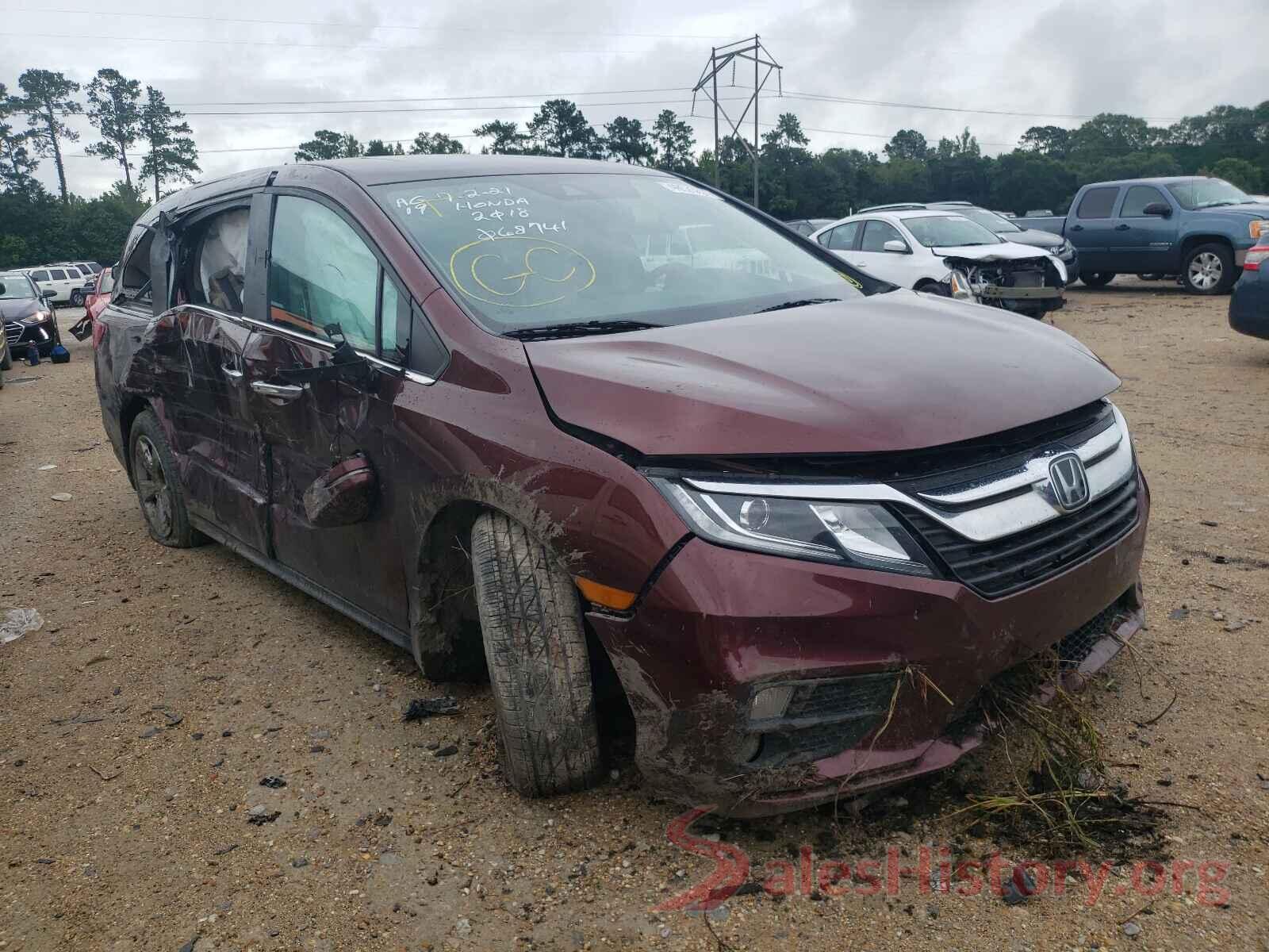 5FNRL6H79JB068741 2018 HONDA ODYSSEY