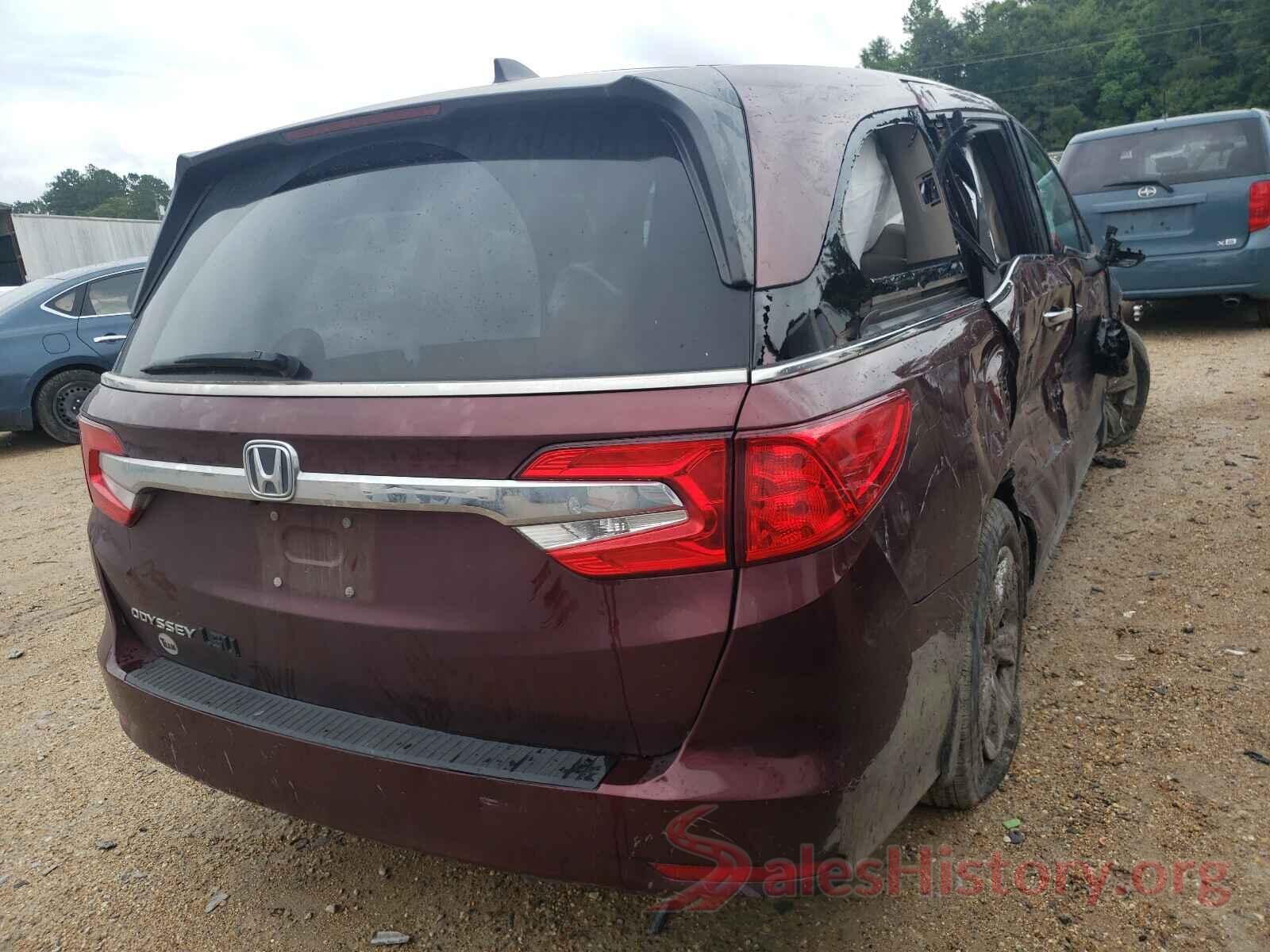 5FNRL6H79JB068741 2018 HONDA ODYSSEY