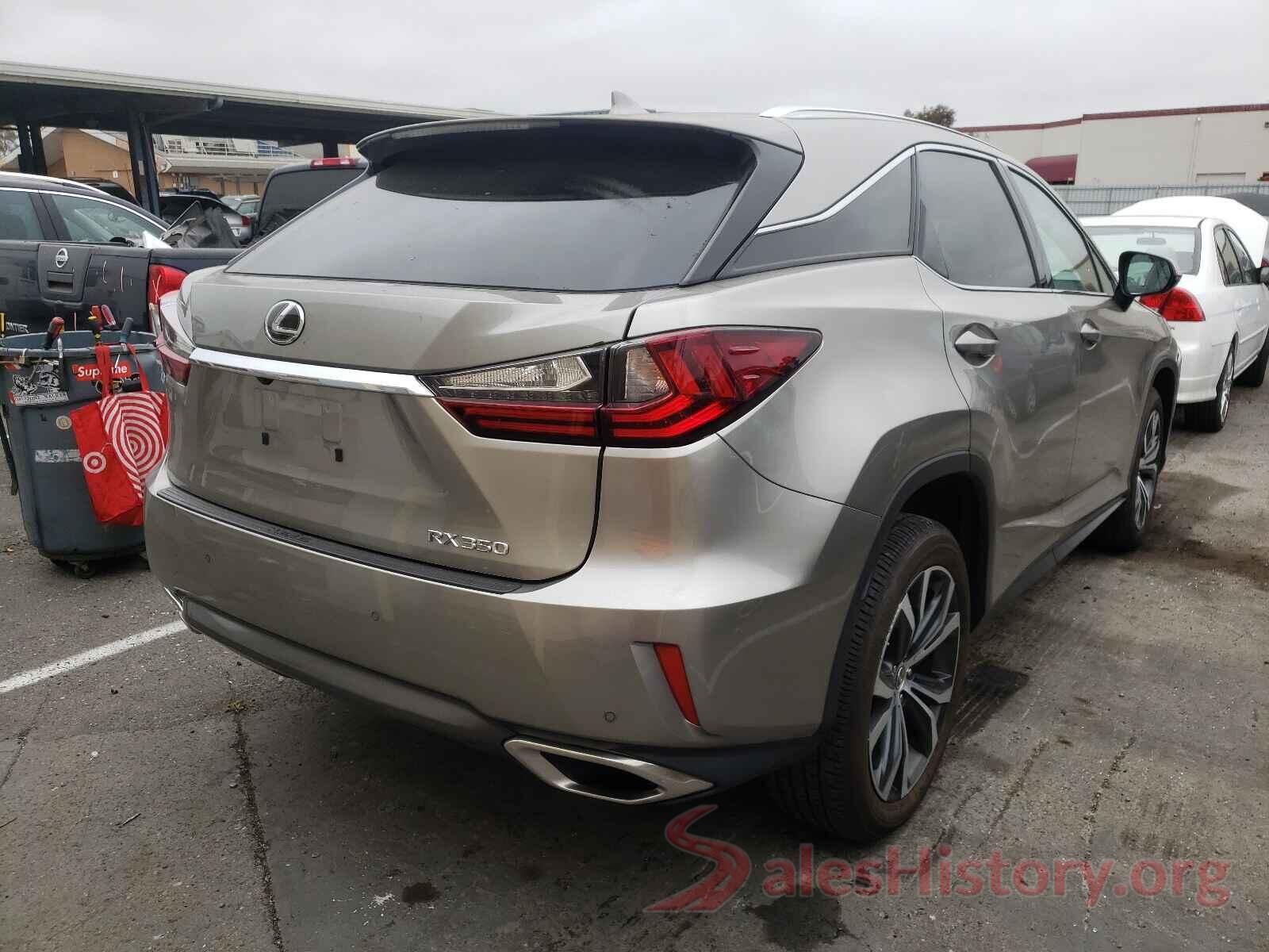 2T2BZMCA9KC193618 2019 LEXUS RX350