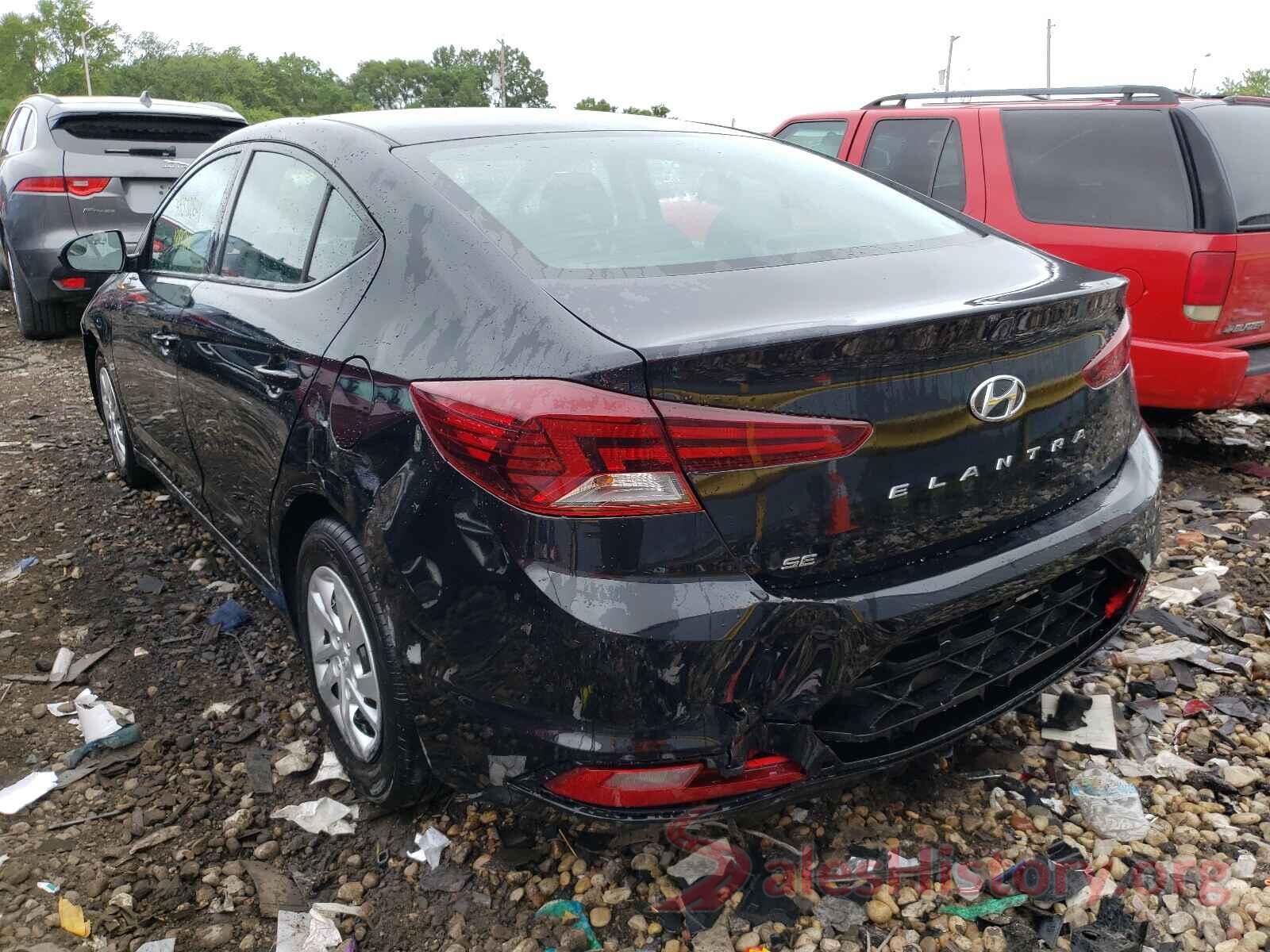 5NPD74LF7KH440999 2019 HYUNDAI ELANTRA