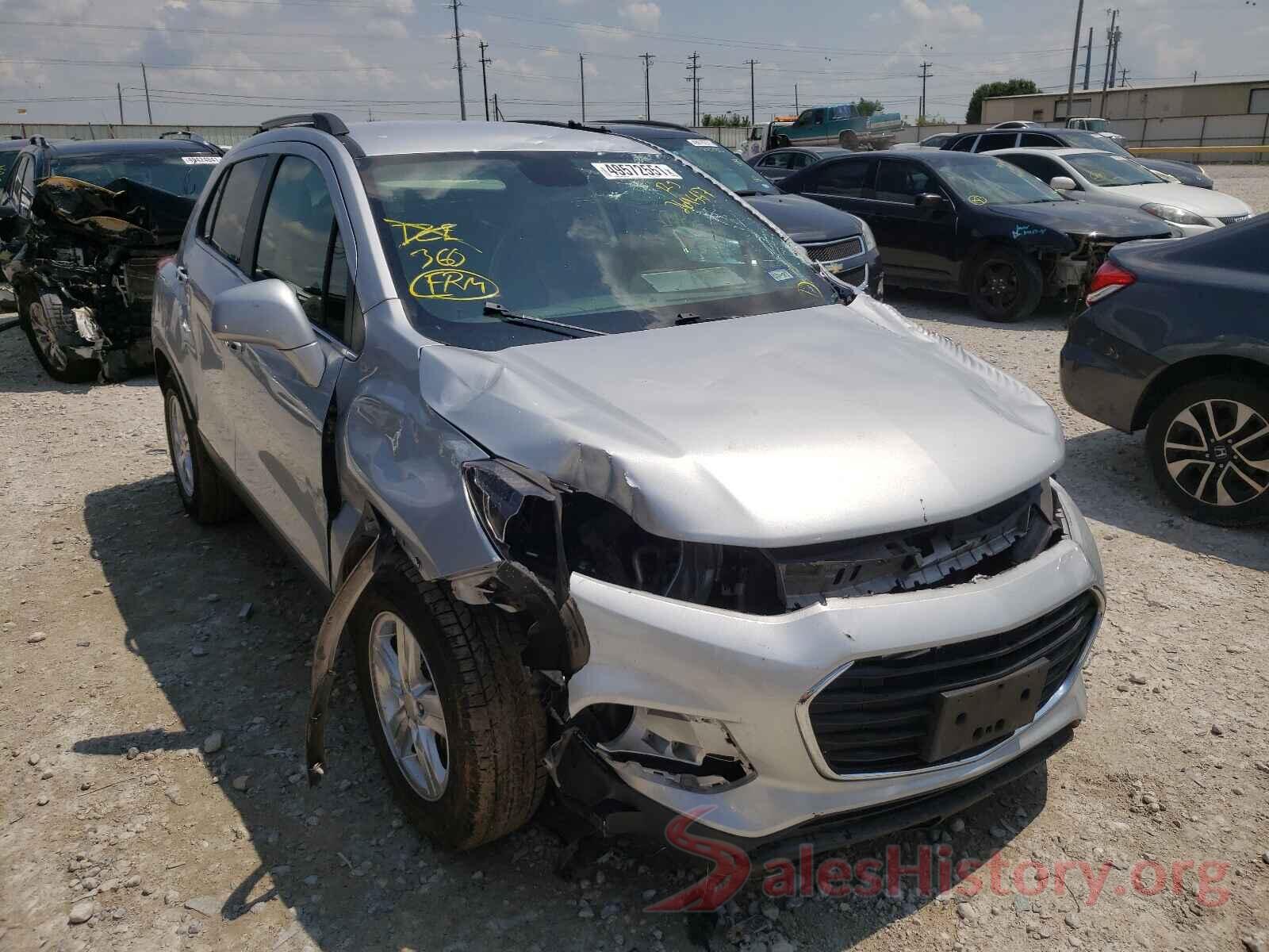 3GNCJLSB2JL269557 2018 CHEVROLET TRAX