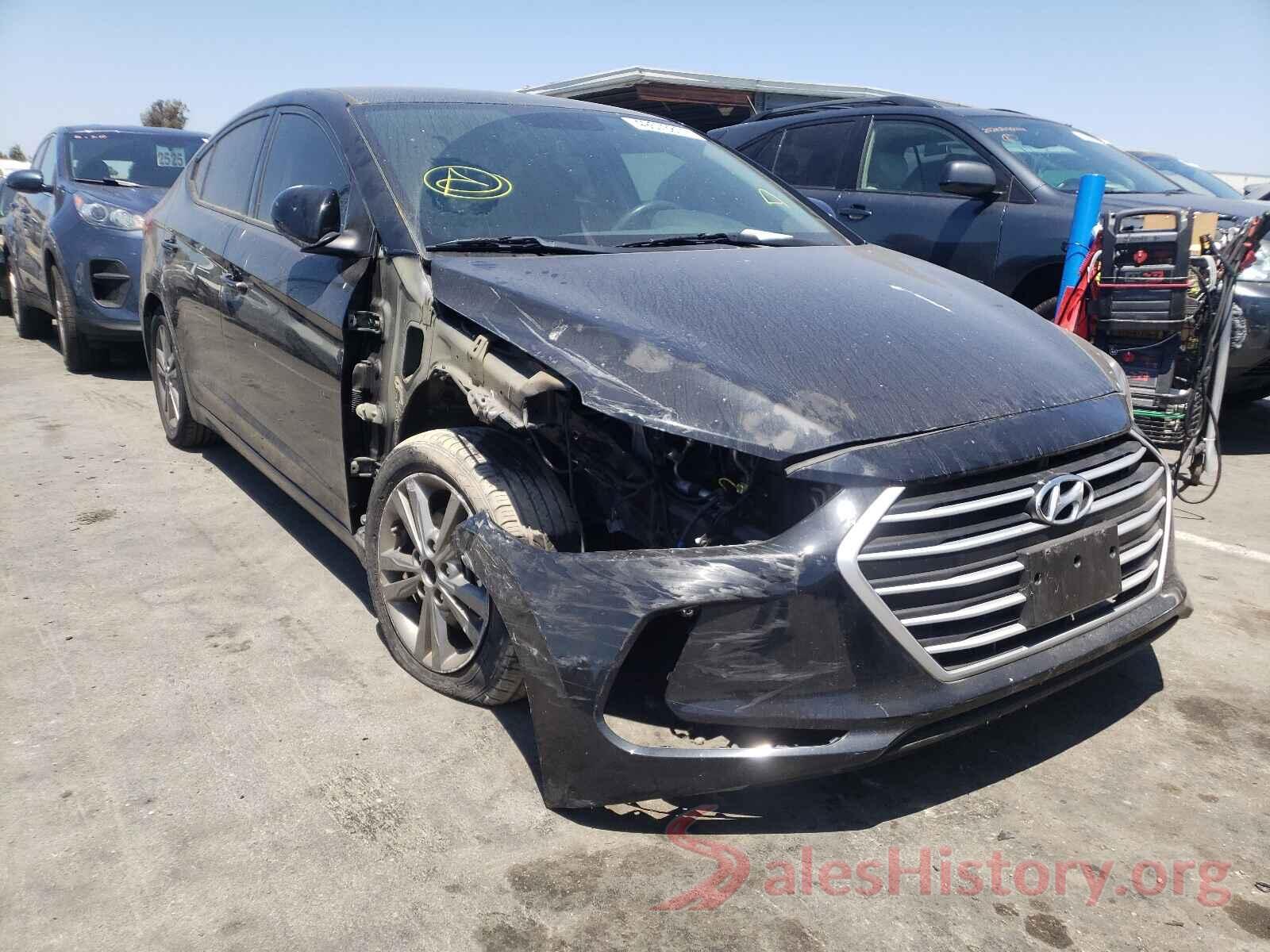 5NPD84LFXJH215732 2018 HYUNDAI ELANTRA