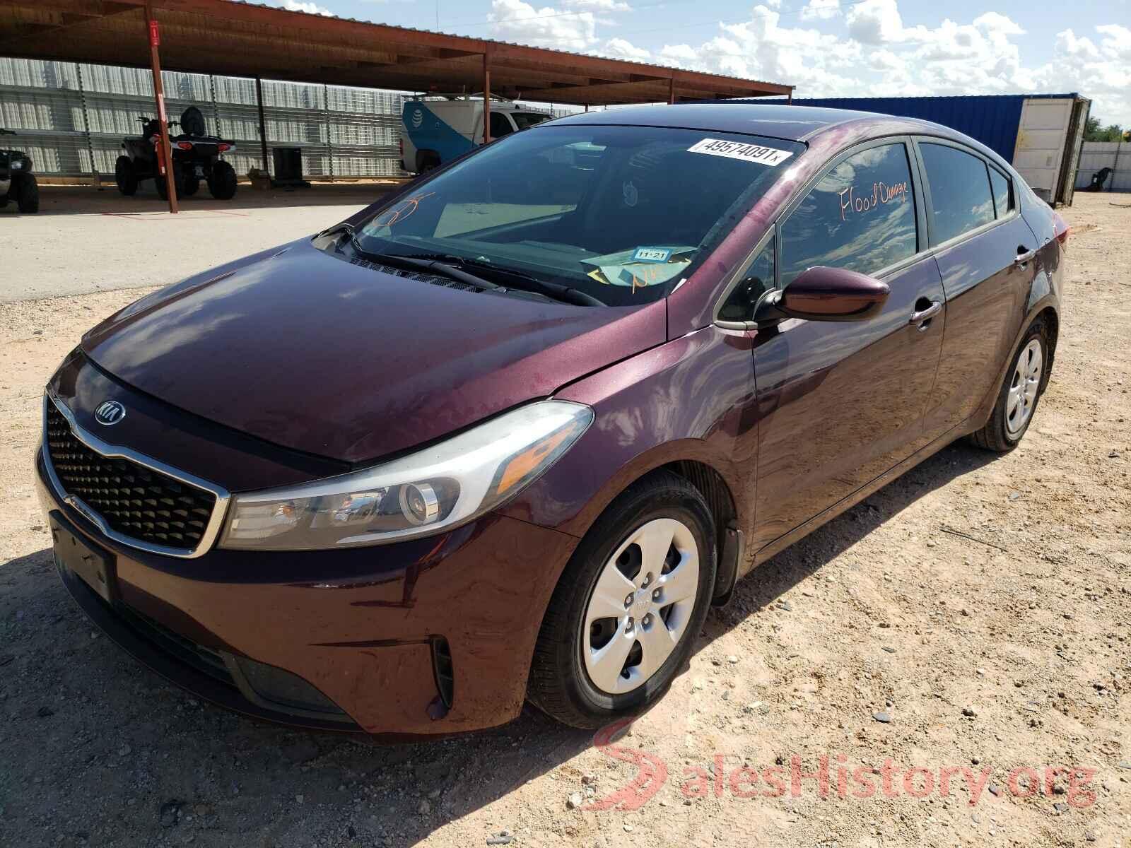 3KPFK4A77HE074607 2017 KIA FORTE