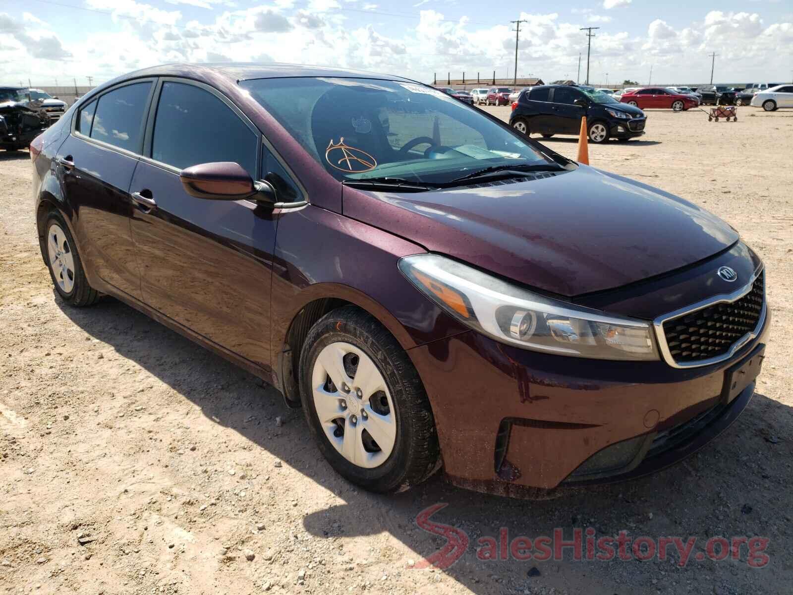 3KPFK4A77HE074607 2017 KIA FORTE