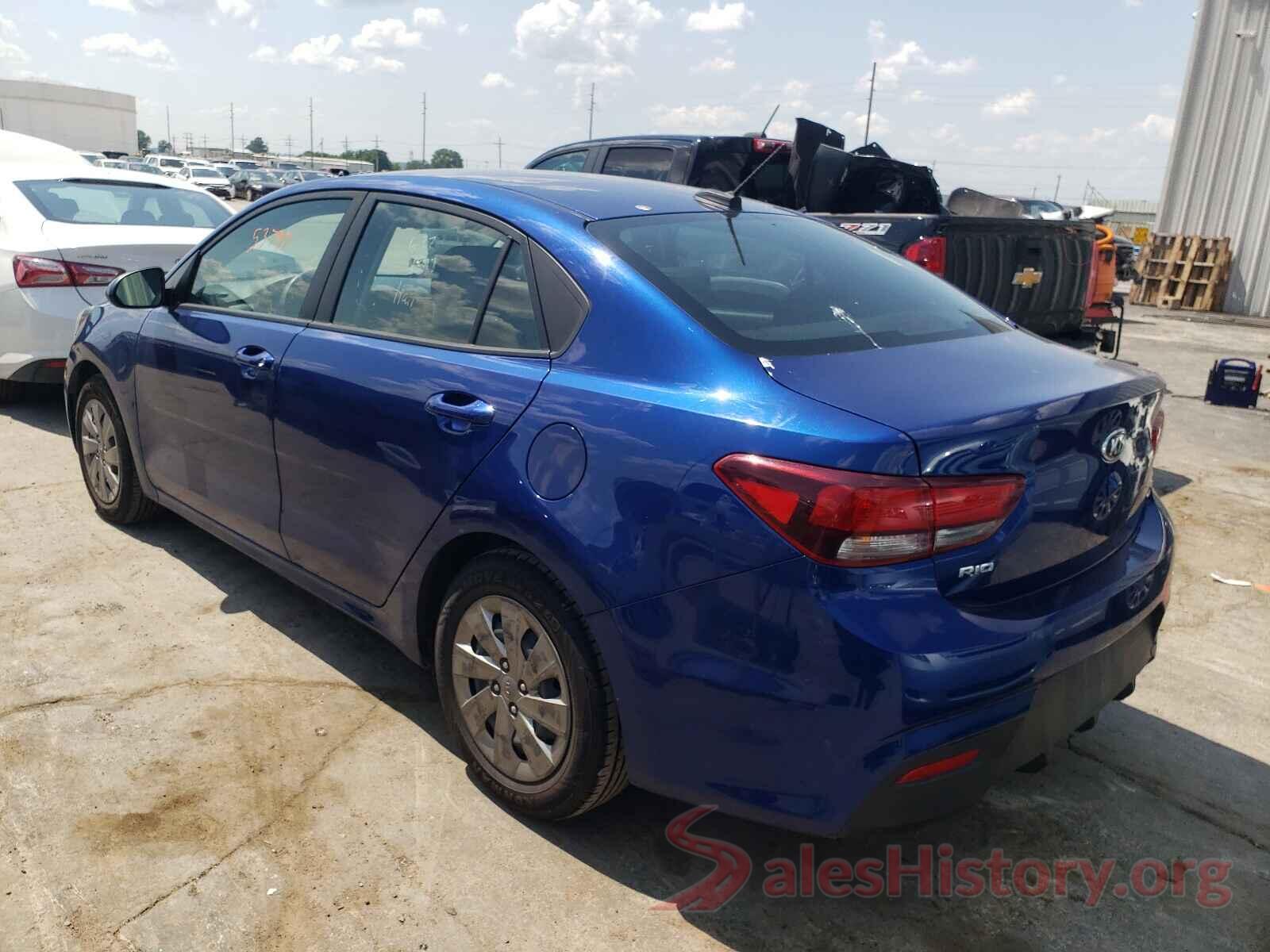 3KPA24AB7KE214435 2019 KIA RIO