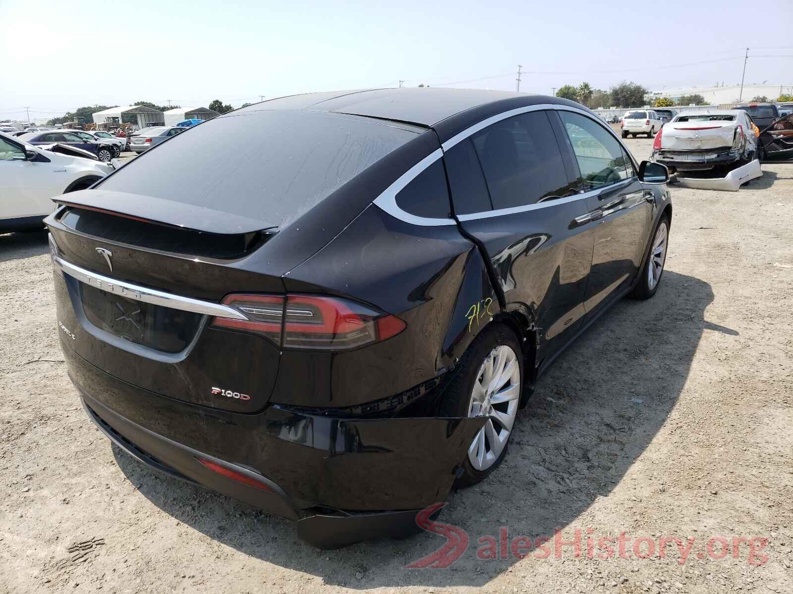 5YJXCDE2XJF091465 2018 TESLA MODEL X