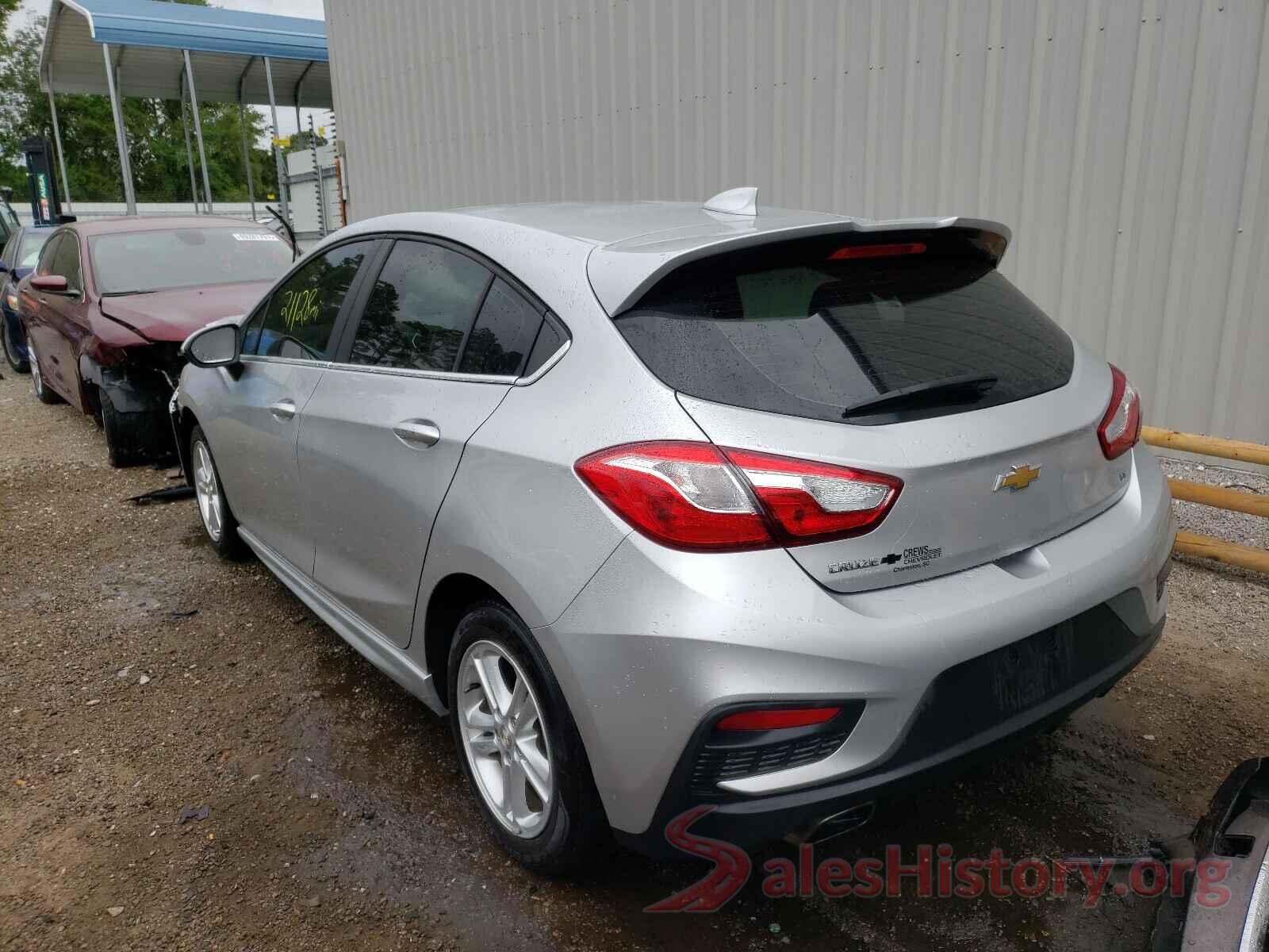 3G1BE6SM2JS640288 2018 CHEVROLET CRUZE