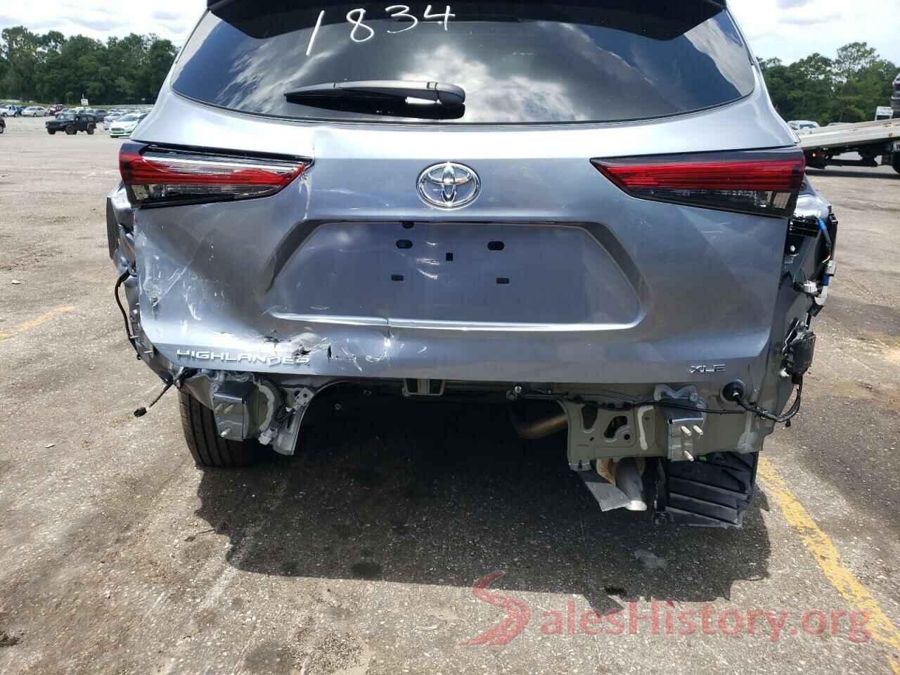 5TDGZRAH0MS084272 2021 TOYOTA HIGHLANDER