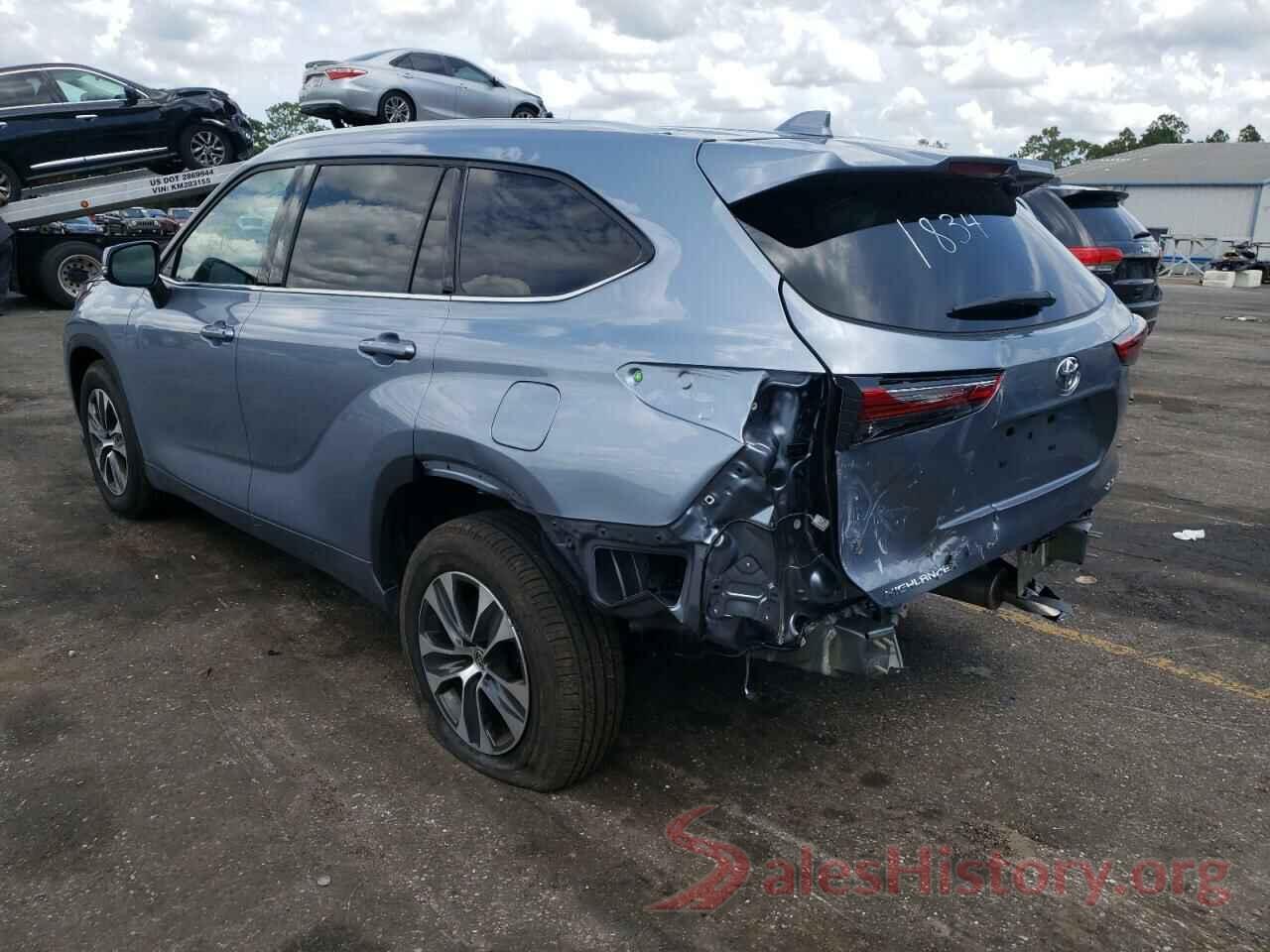 5TDGZRAH0MS084272 2021 TOYOTA HIGHLANDER