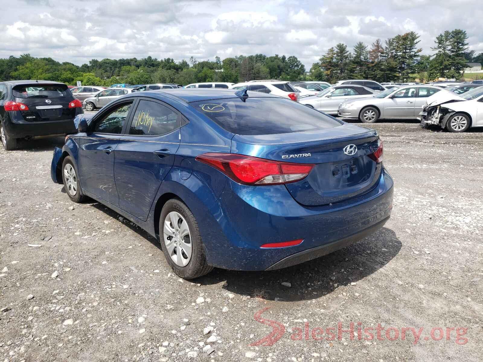 KMHDH4AE6GU642930 2016 HYUNDAI ELANTRA