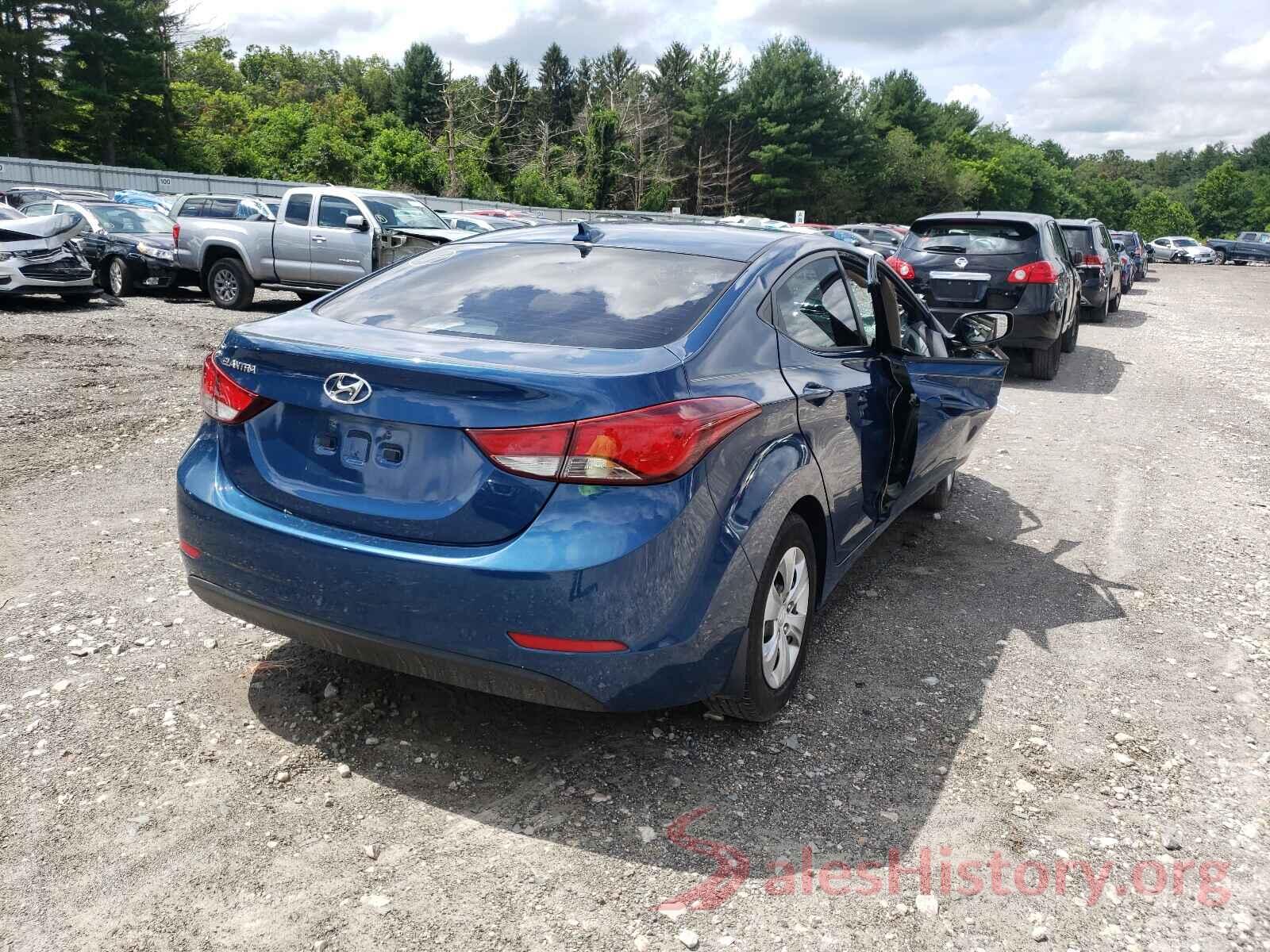 KMHDH4AE6GU642930 2016 HYUNDAI ELANTRA