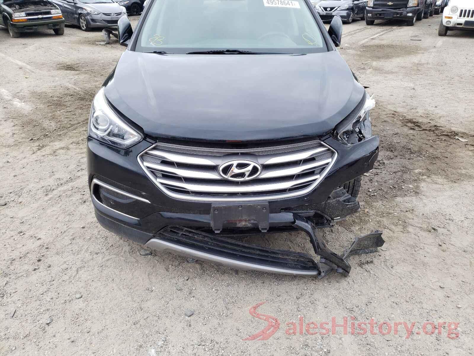 5XYZT3LB2HG428865 2017 HYUNDAI SANTA FE