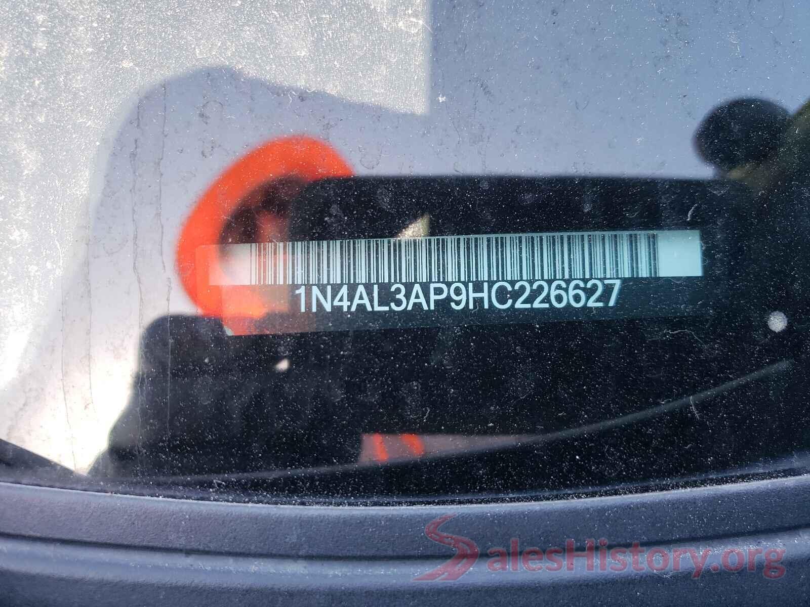 1N4AL3AP9HC226627 2017 NISSAN ALTIMA