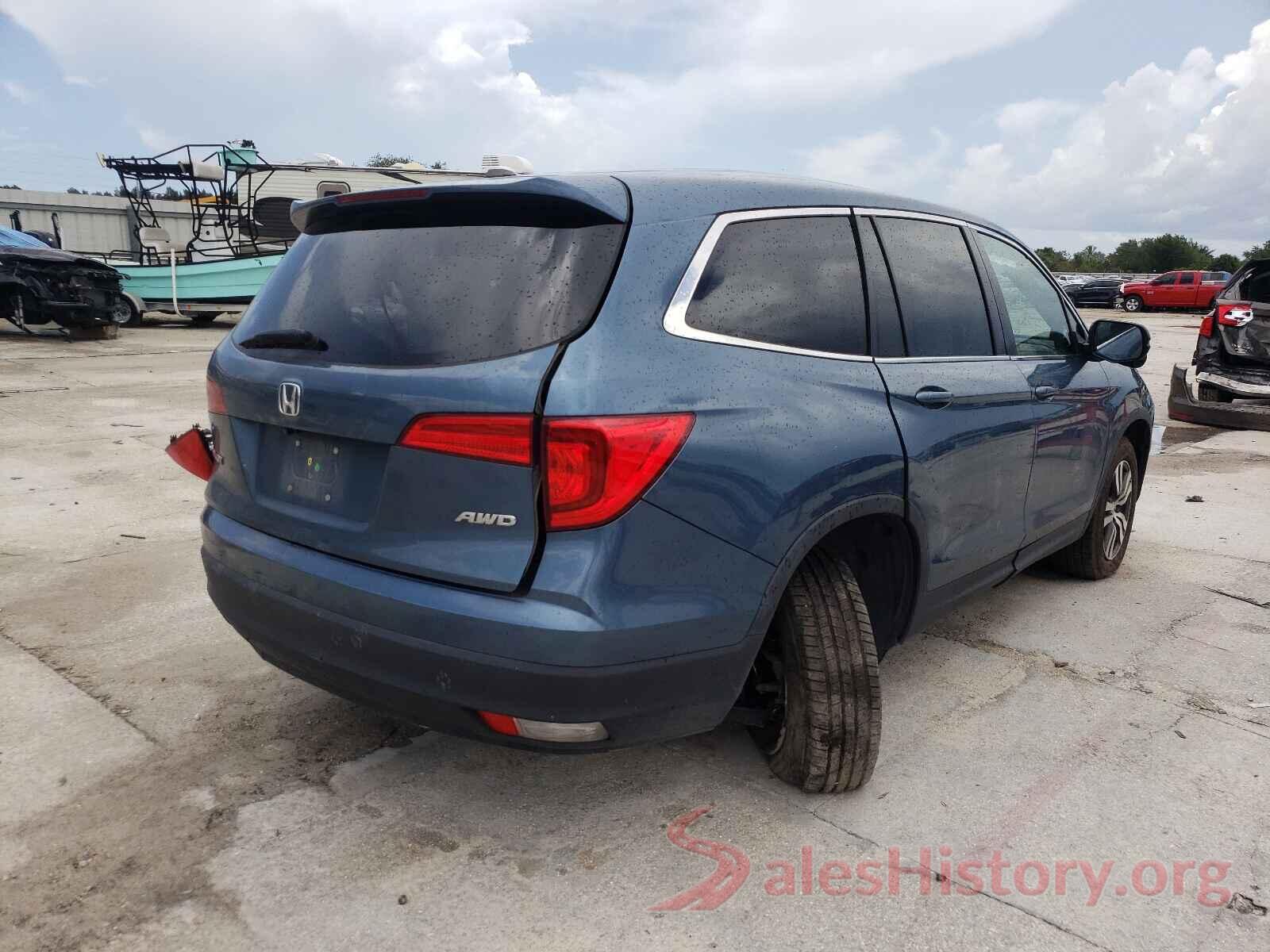 5FNYF6H53GB105986 2016 HONDA PILOT