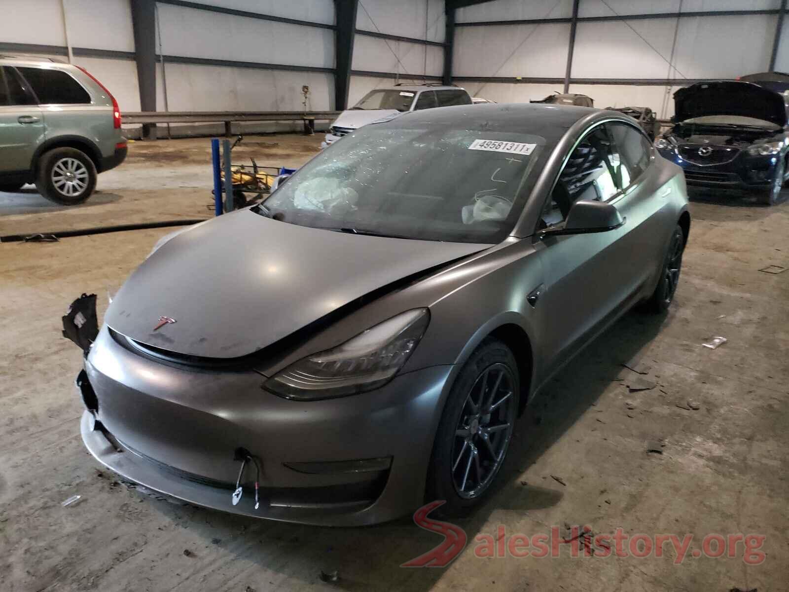 5YJ3E1EA1KF362011 2019 TESLA MODEL 3