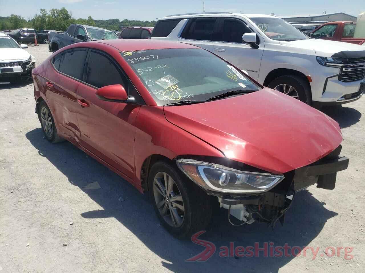 5NPD84LF4JH236575 2018 HYUNDAI ELANTRA