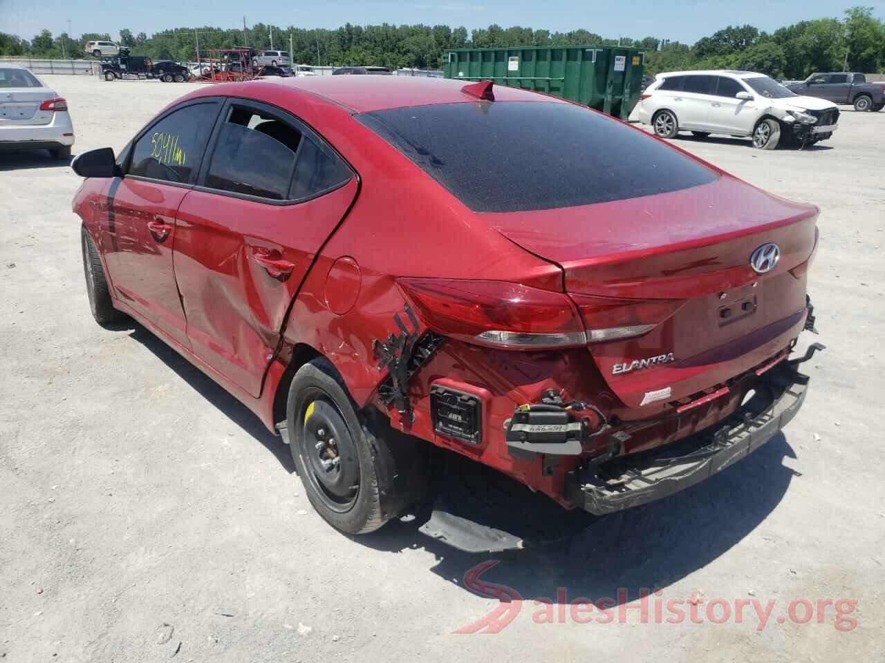 5NPD84LF4JH236575 2018 HYUNDAI ELANTRA