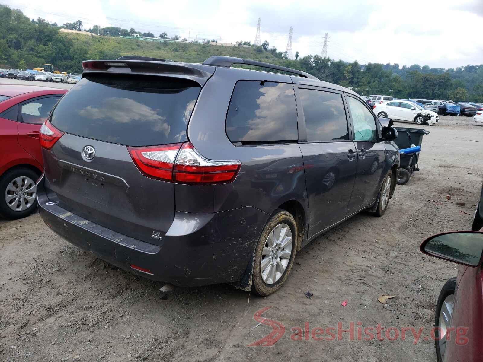 5TDJK3DC7GS130563 2016 TOYOTA SIENNA